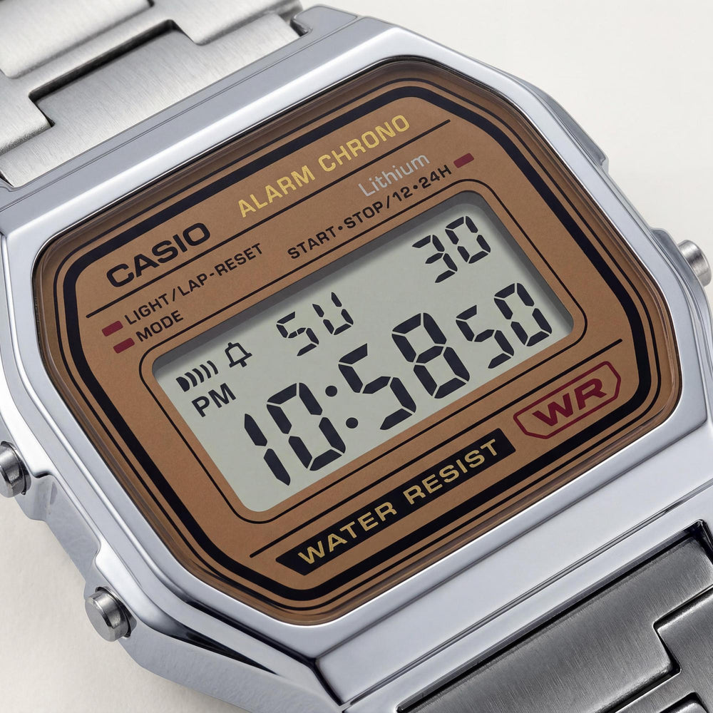 Casio A158WEA-9CF Men's Chronograph Watch