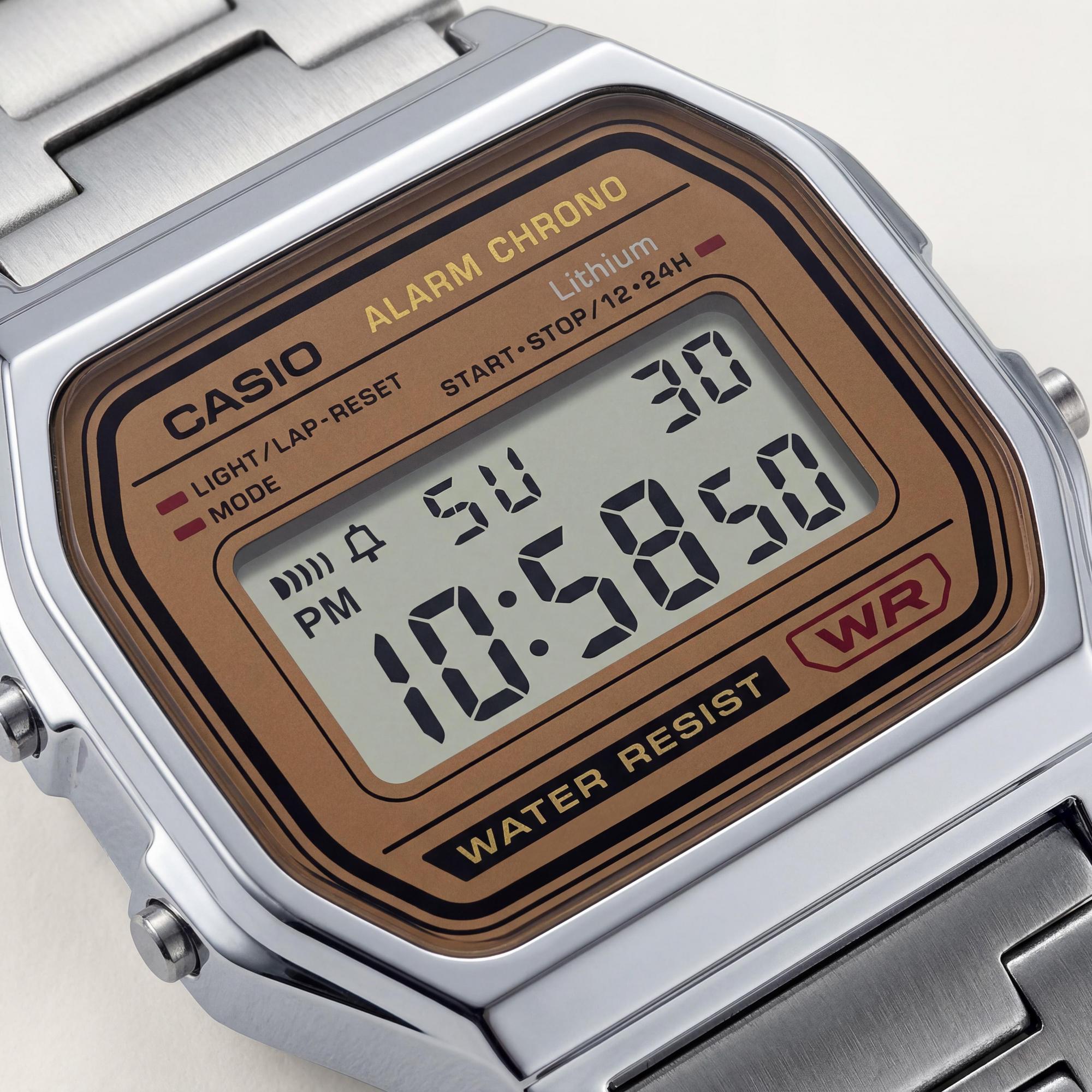 Reloj cronógrafo Casio A158WEA-9CF para hombre, Photo 2
