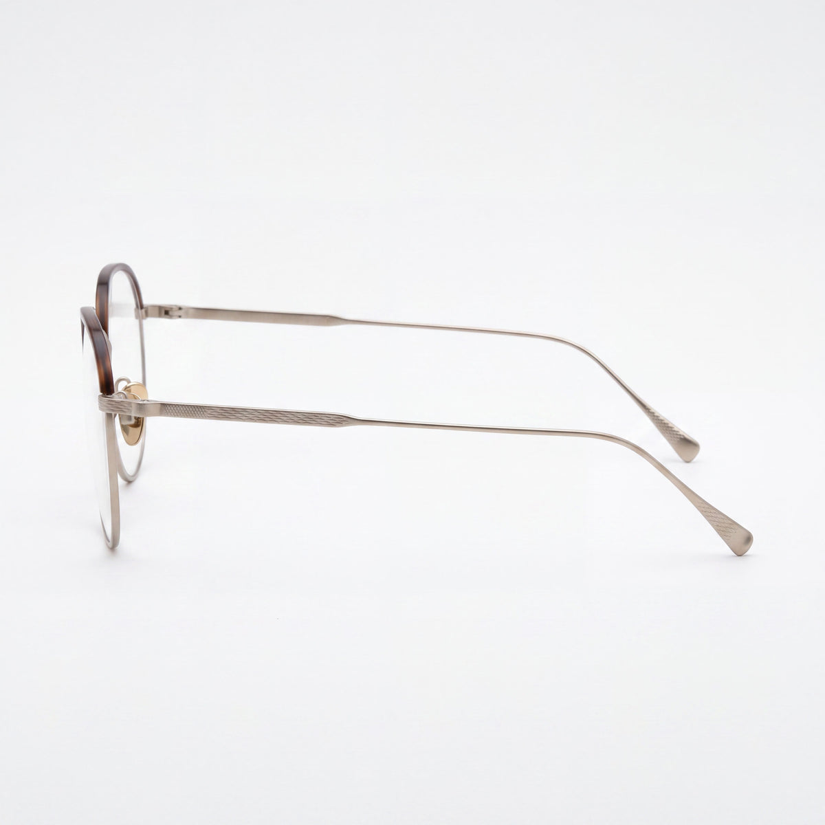 GIORGIO ARMANI Ar 5103j Men's Metal Frame Eyeglasses Moro Avana & Matte Pale Gold 51mm, Photo 2