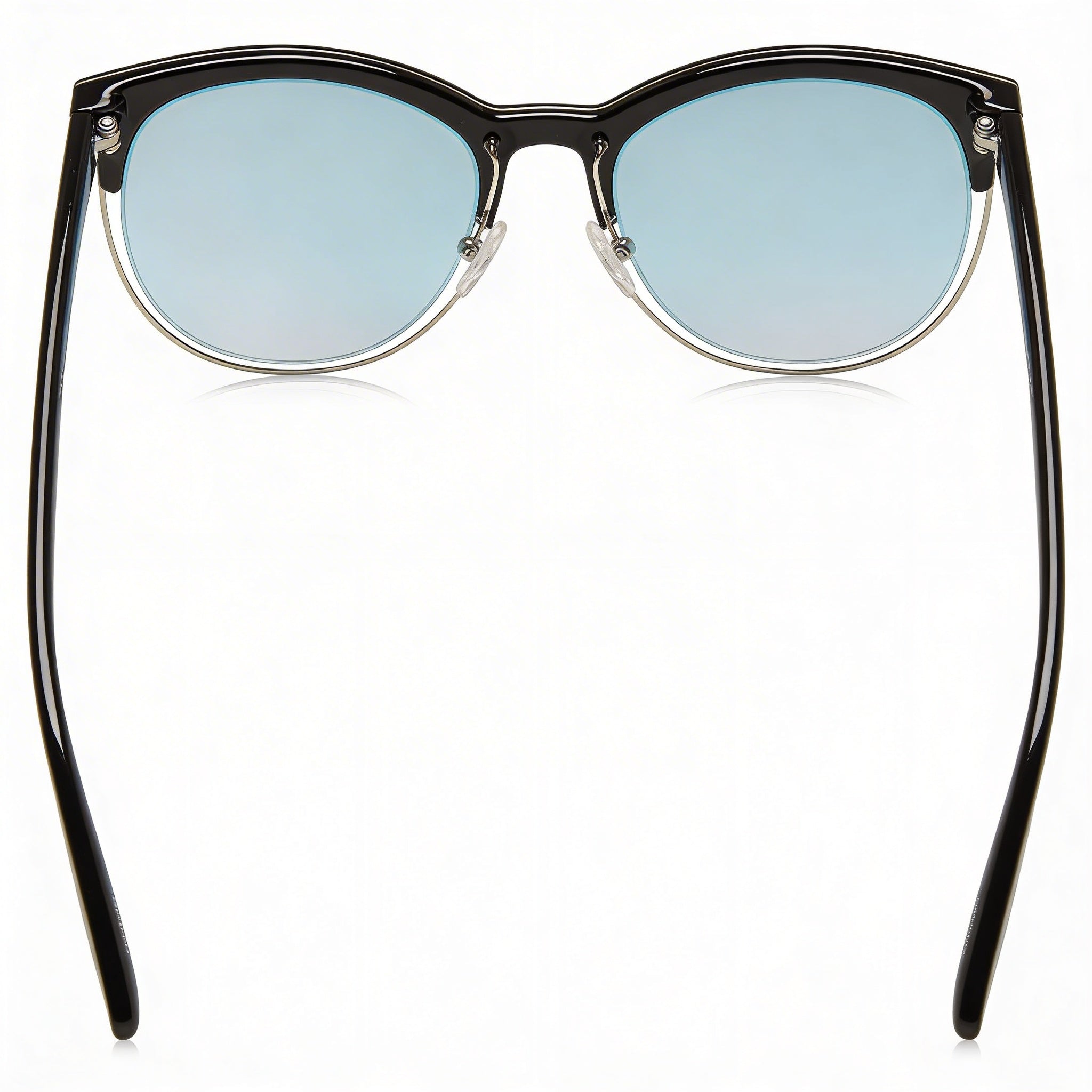Gafas de sol Guess Retro para mujer, de plástico, color negro, blanco y azul, sin polarizar, con protección UV, ancho de lente de 53 mm, Photo 3