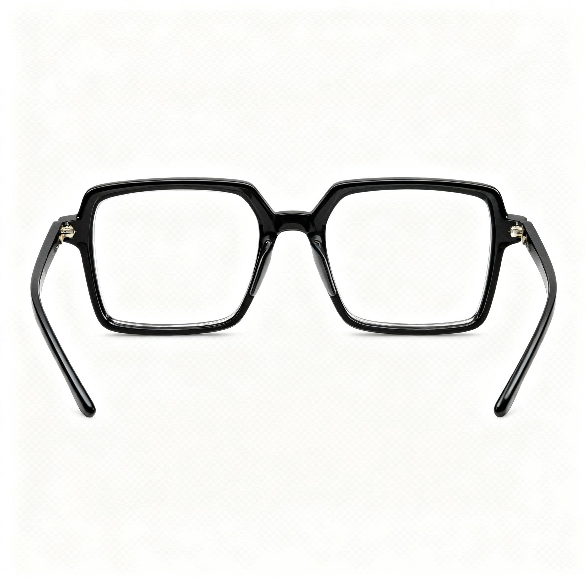 Saint Laurent Sl M139-001 Men's Square Acetate Black Transparent Non-Polarized Eyeglasses 54mm, Photo 3