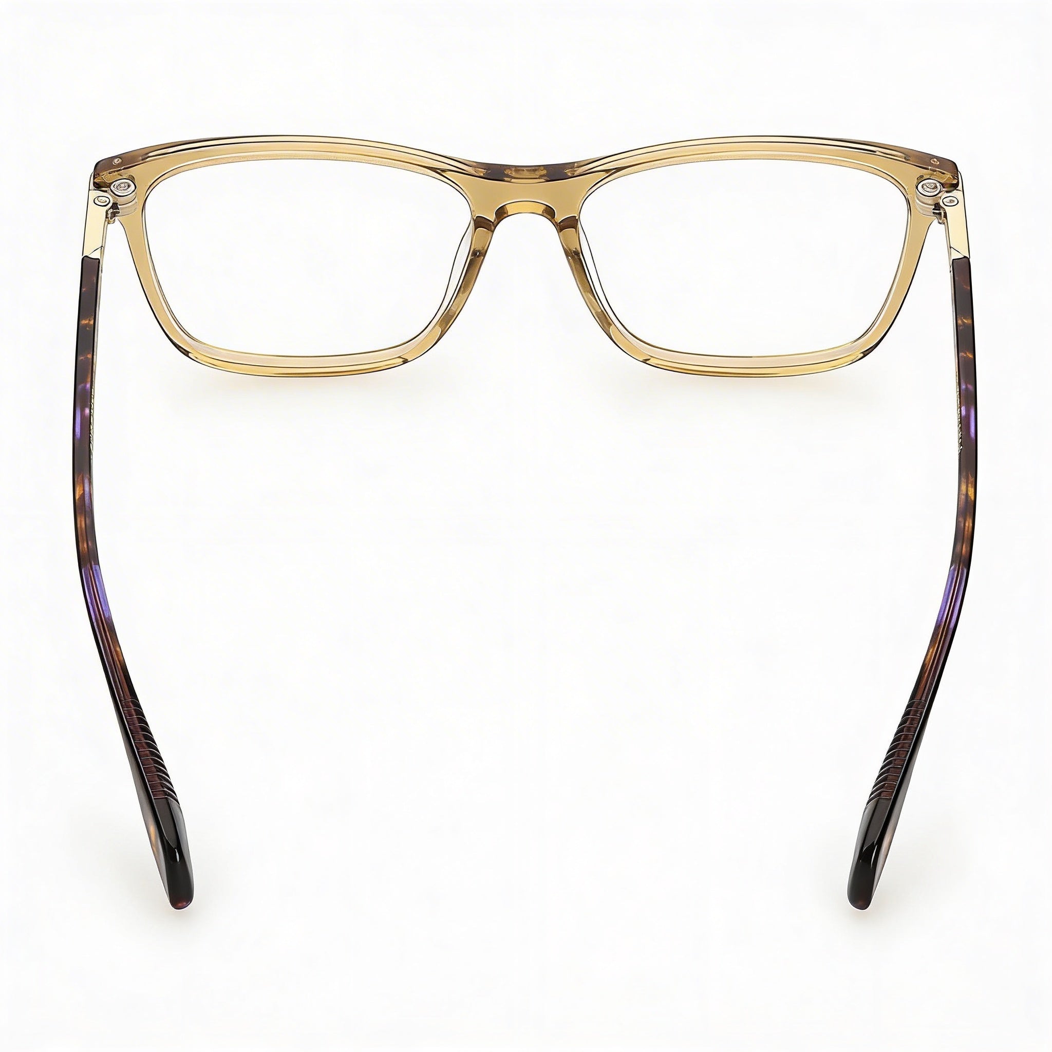 Gafas de acetato Rag & Bone Rnb3031 para mujer, color marrón violeta, con lentes de policarbonato de 54 mm, Photo 2