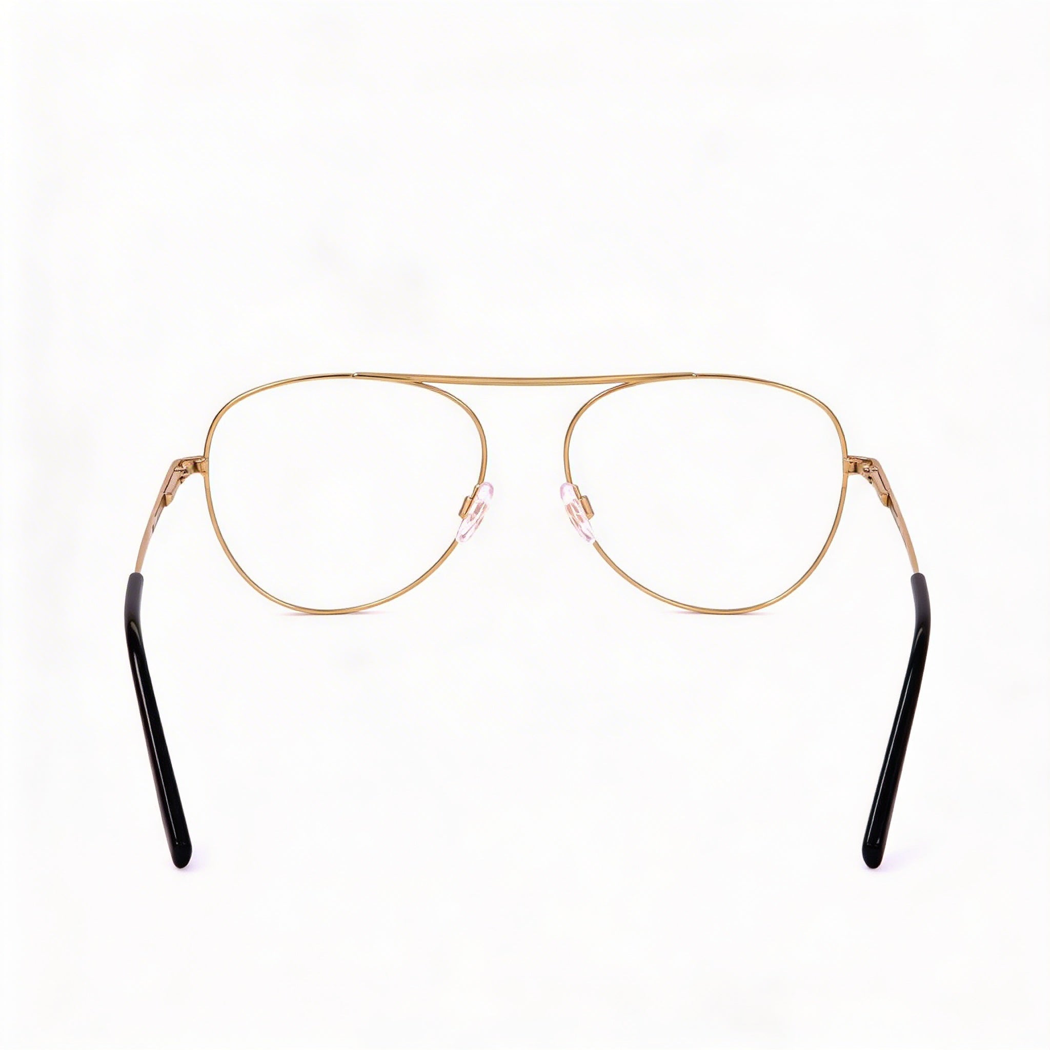 Missoni Unisex Aviator Optical Eyewear Gold Alloy Steel Frame Polycarbonate Lenses 55-140-140, Photo 3