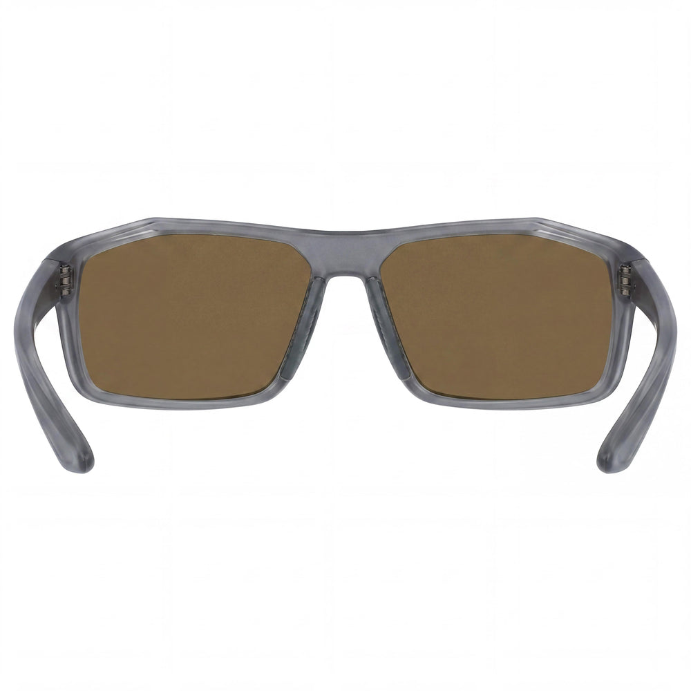 Gafas Nike Windstorm M Cw4672 para hombre, color gris oscuro mate, marrón, titanio bronce, protección UV, 65 mm