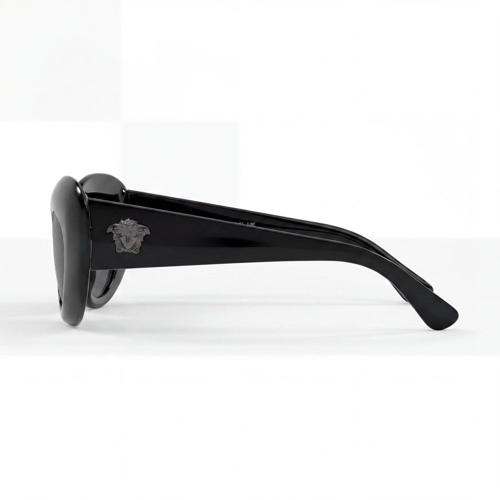 Gafas de sol Versace Ve 4456u para mujer con montura multicolor y lentes grises no polarizadas