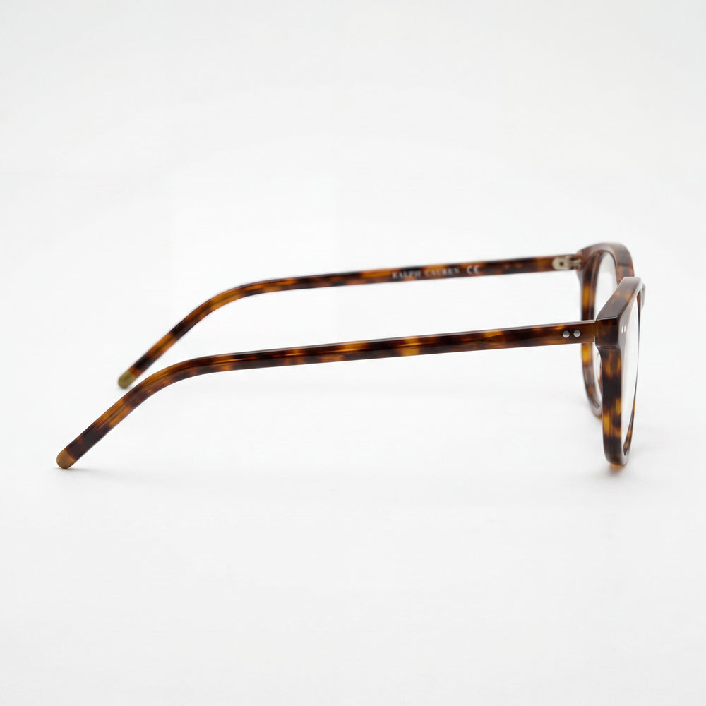 POLO RALPH LAUREN Ph2225 Montura para Gafas de Hombre, Fabricada en Acetato Brillante Habana Oscuro, Ancho de Lente 52mm