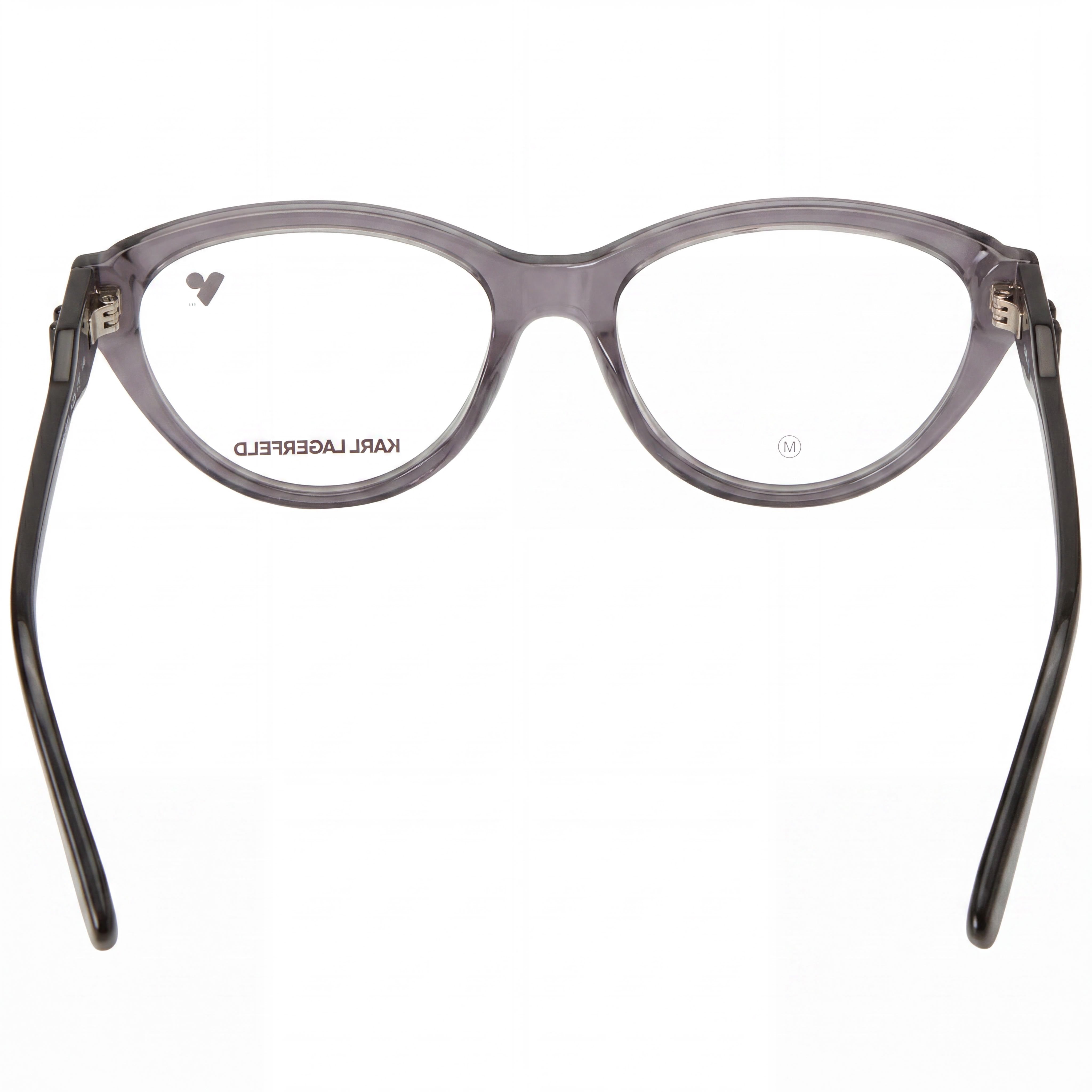 KARL LAGERFELD Modern Women's Acetate Grey Frame Polycarbonate Non-polarised Eyewear 54mm, Photo 2