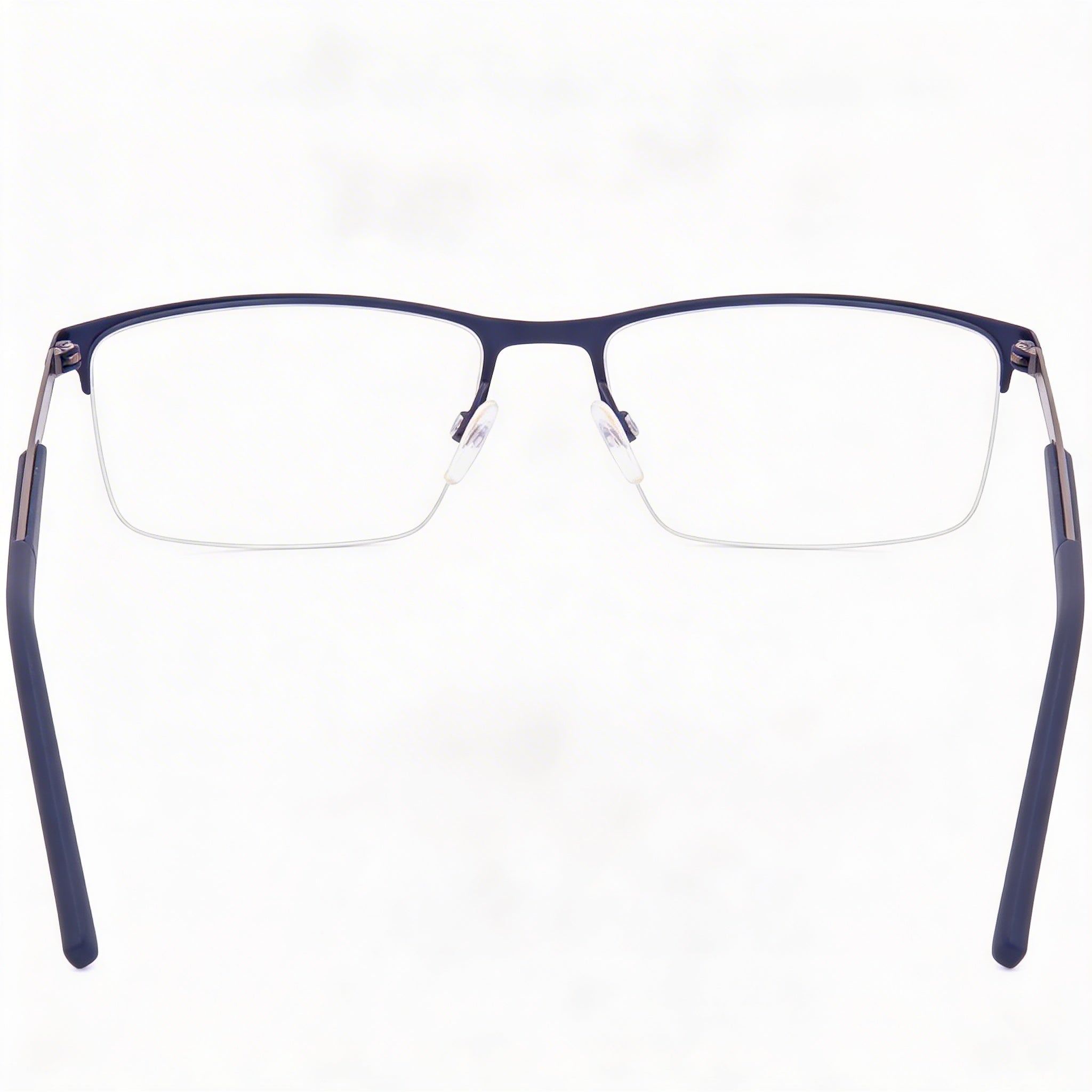 Tommy Hilfiger TH-1692 Unisex Fashion Glasses with Alloy Steel Frame in Matt Blue Dark Ruthenium 57mm, Photo 4