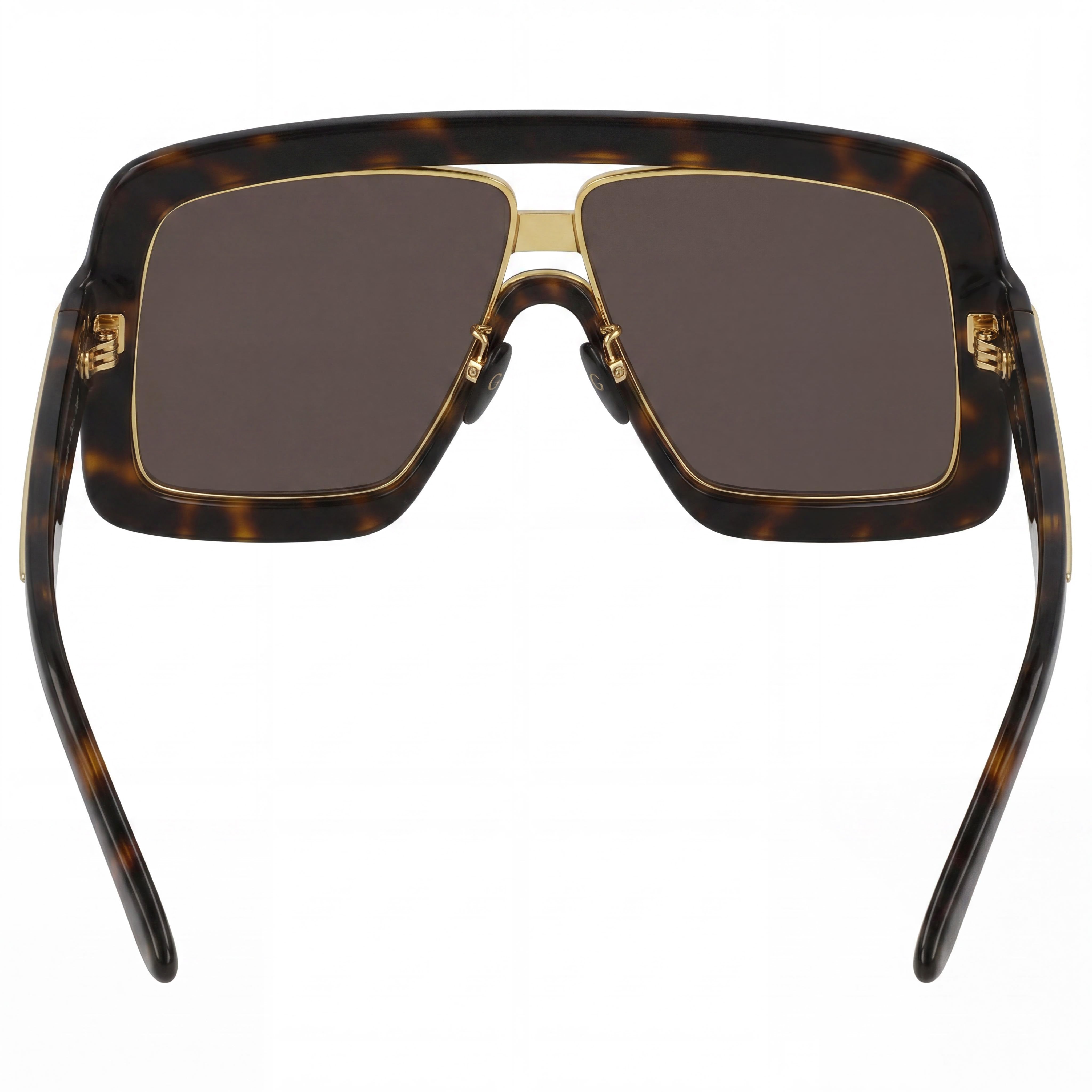 Gucci Gg0900s Unisex Pilot Frame Injected Plastic Havana Brown UV Protection Sunglasses 61-14-145mm, Photo 4