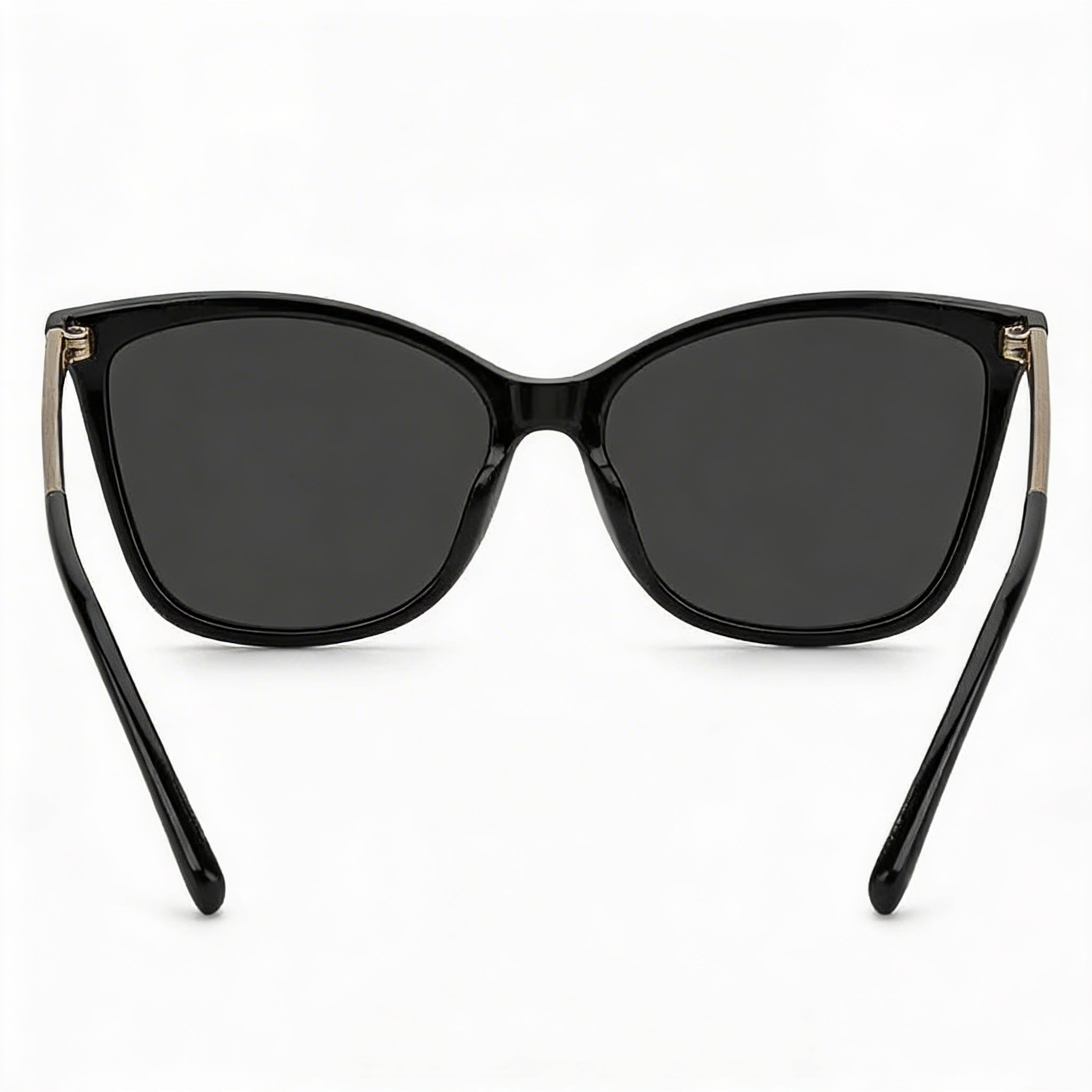Jimmy Choo Casual Women's Sunglasses, Black Acetate Frame, Black Lenses, UV Protection, 56mm, Photo 3