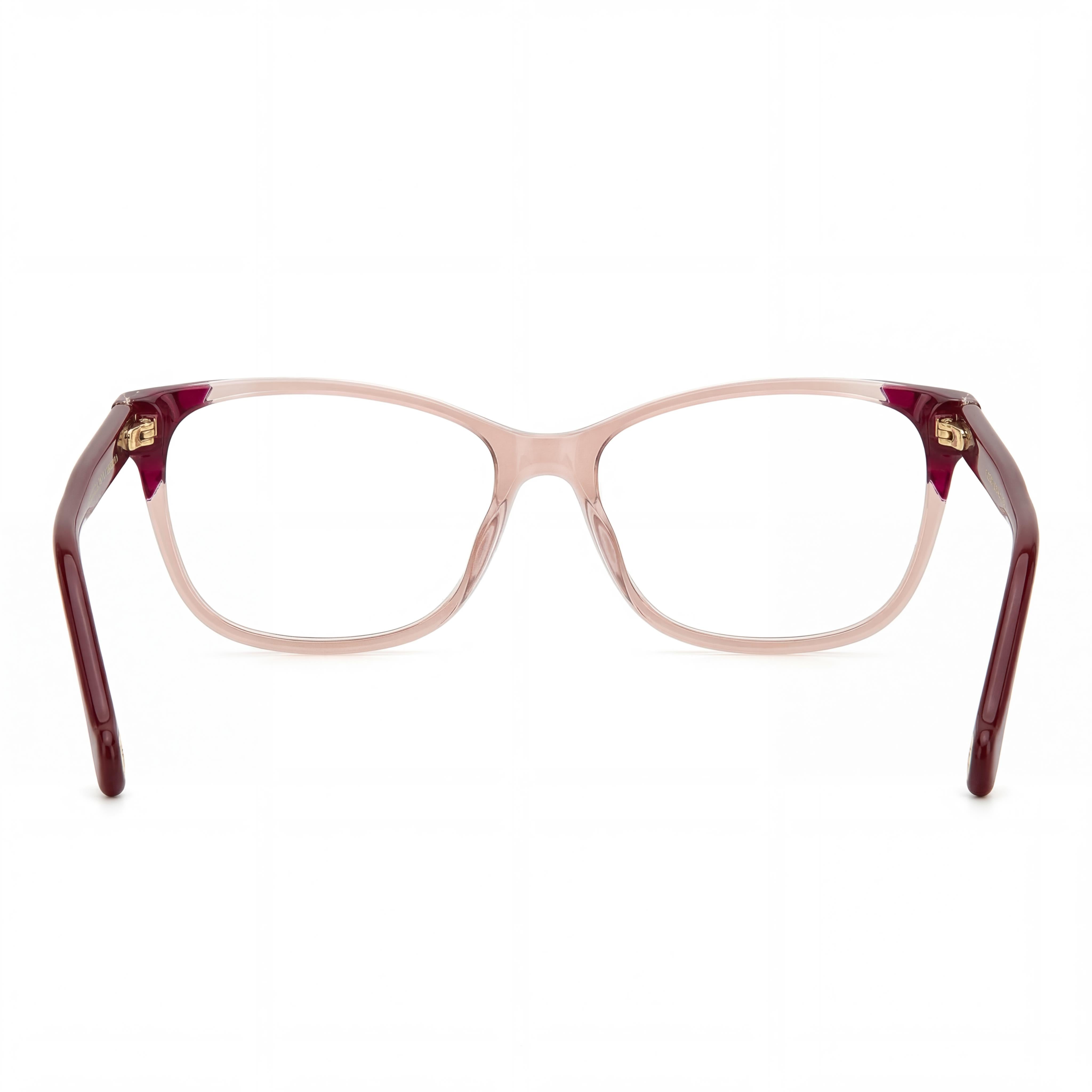 Gafas Carolina Herrera para mujer modernas, montura rosa, lentes rosas, ancho del puente 15 mm, largo de la patilla 145 mm, Photo 3