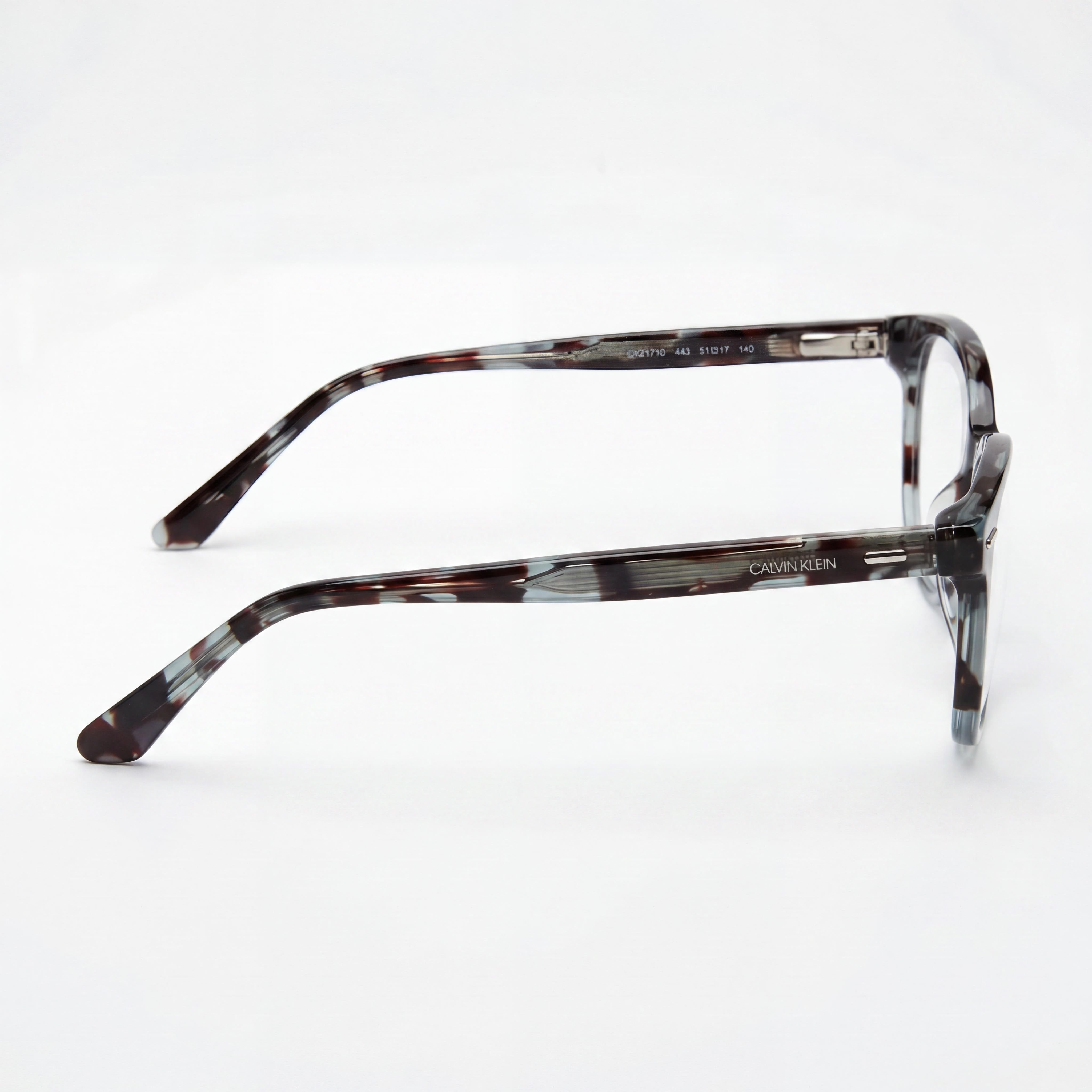 Calvin Klein Eyewear Unisex Aqua Tortuga Aleación Acero 51mm Protección UV No Polarizados, Photo 2