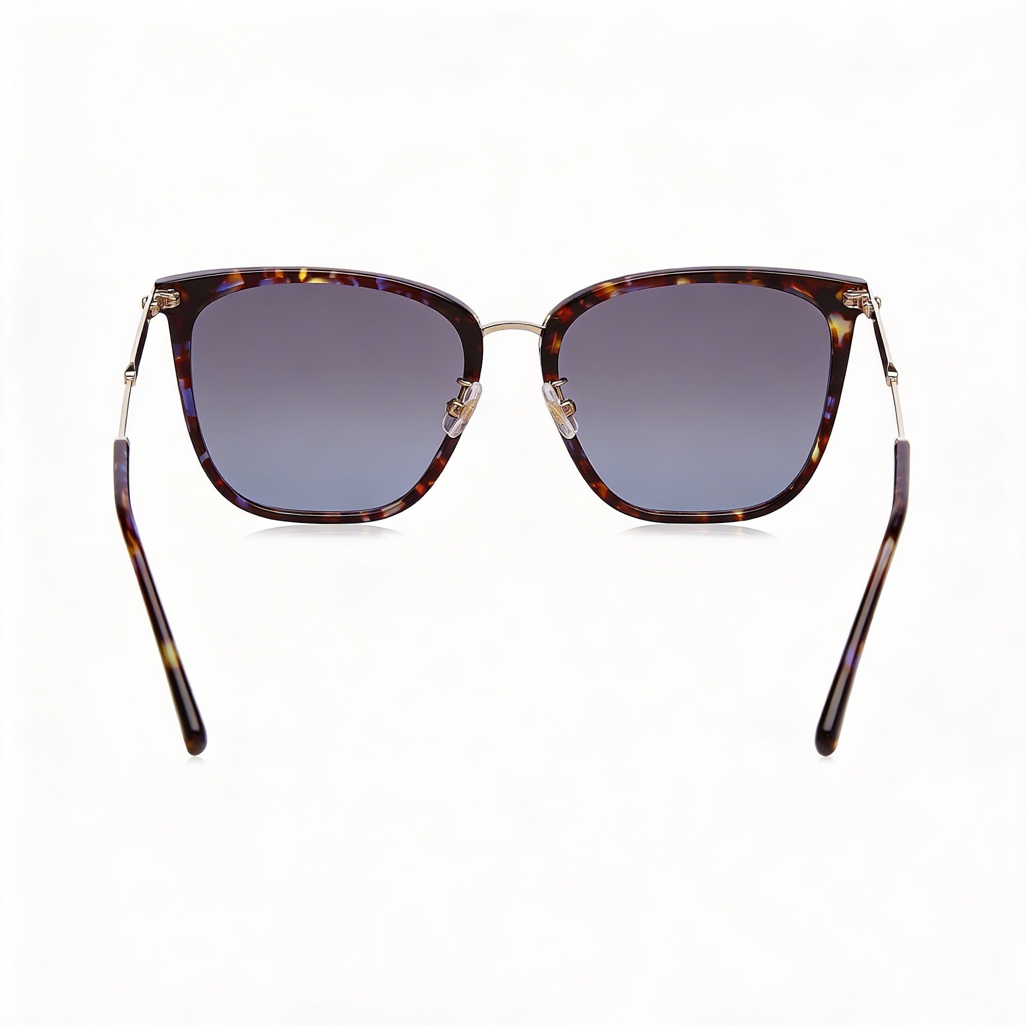 Gafas de sol modernas unisex Kate Spade New York con montura de acetato azul Havana y lentes de policarbonato, 57 mm, Photo 4