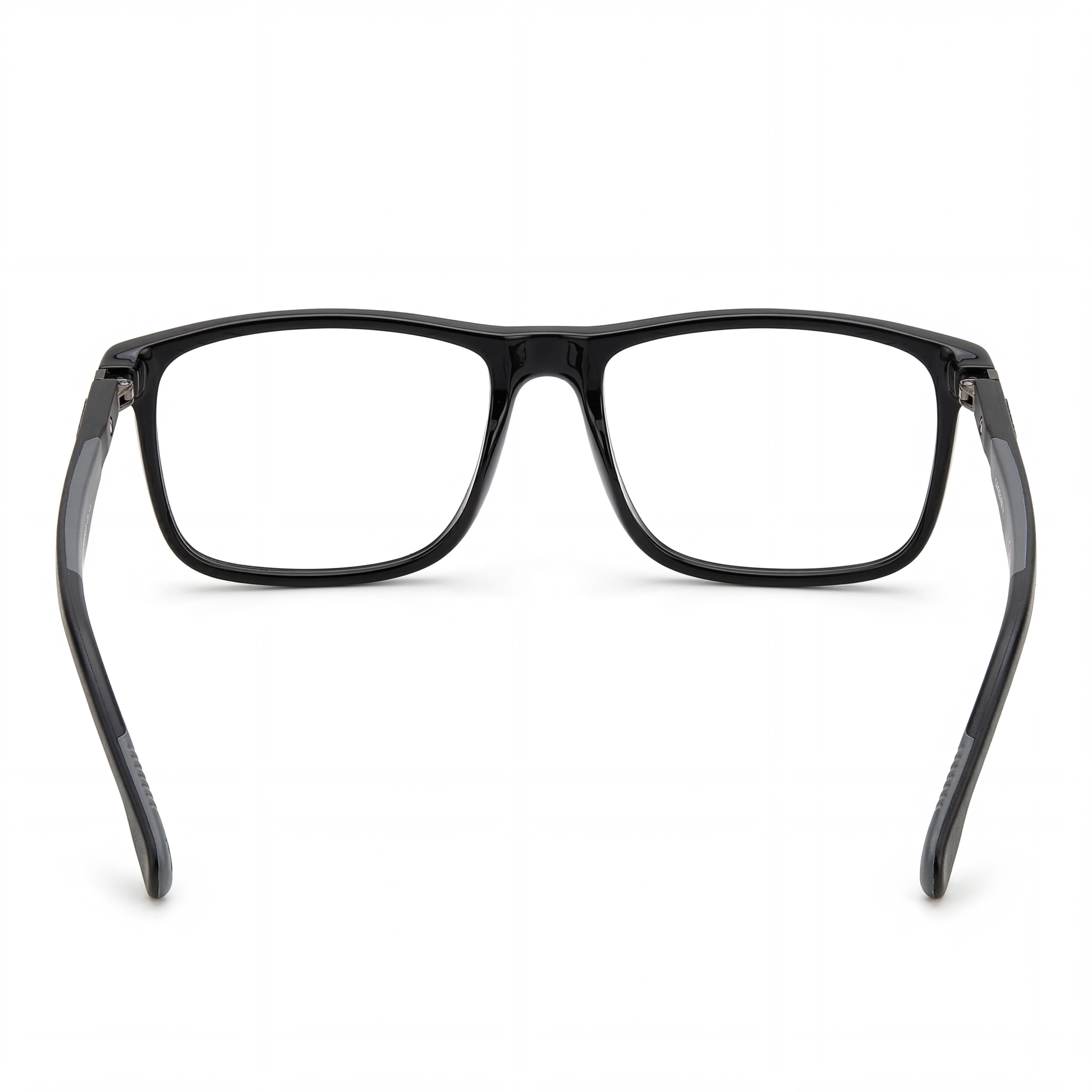 Carrera 8862 Gafas unisex de plástico negro listas para graduar con lentes de policarbonato, 55 milímetros, Photo 4
