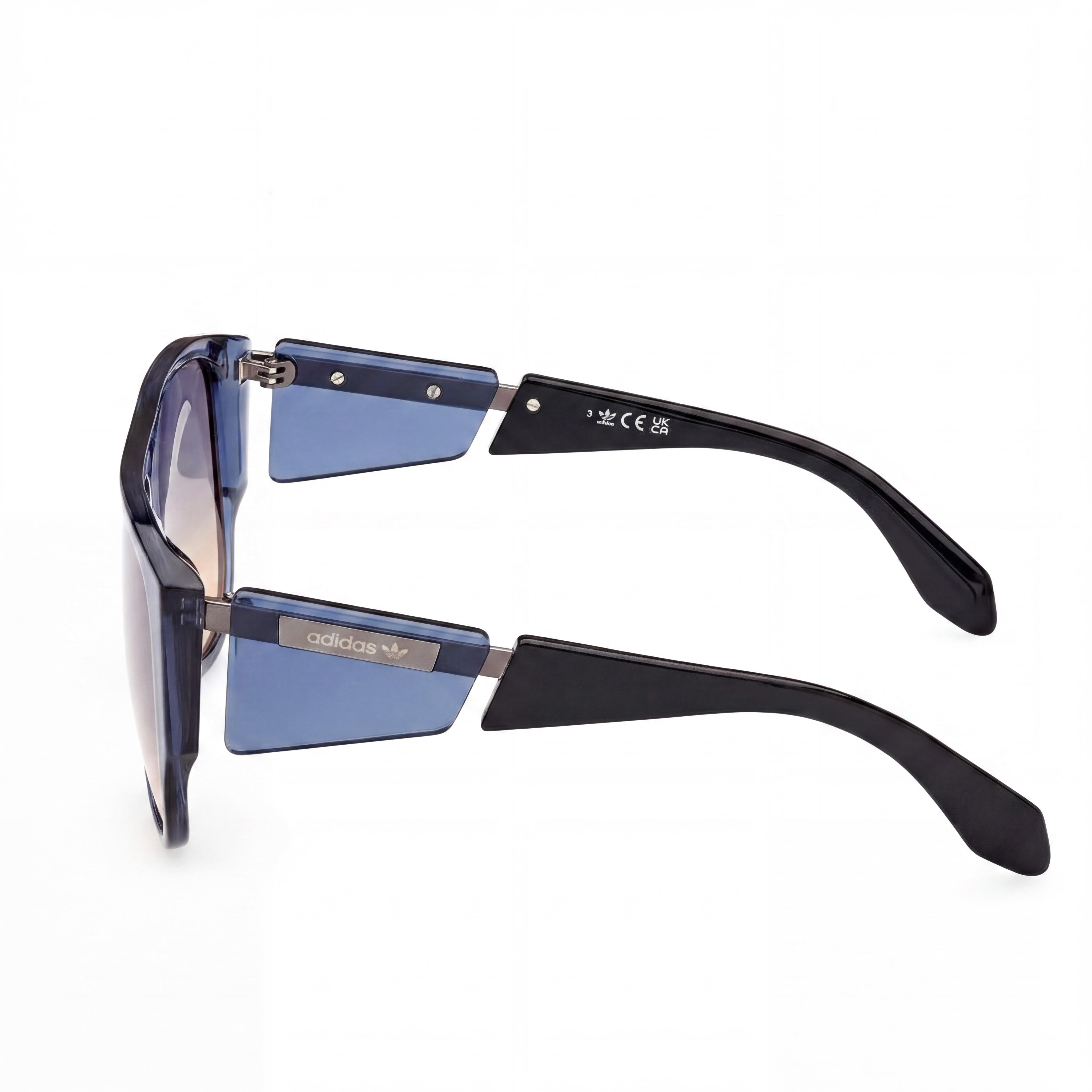 adidas Modern Men's Plastic Blue Frame Gradient Blue Lens UV Protected Sunglasses 59-14-145, Photo 3