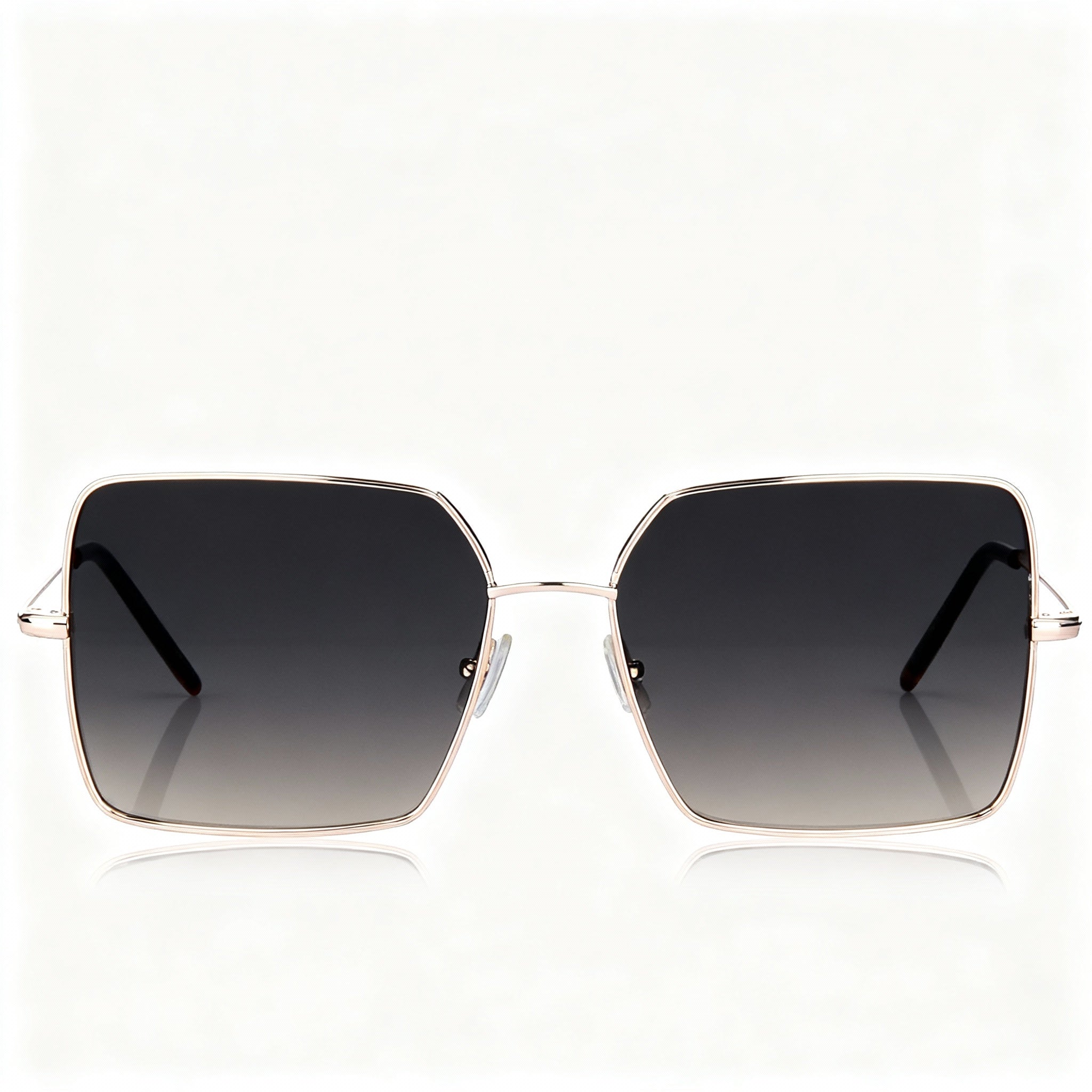 Hugo Boss Casual Women's Gold Copper Stainless Steel Frame Non-Polarized Sunglasses 57-16-140, Photo 4