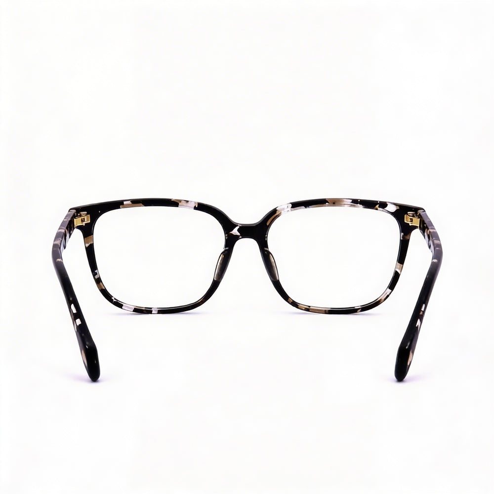Gafas adidas Originals Modern para hombre con montura de plástico, Black Havana, lentes transparentes, talla 52-15-145