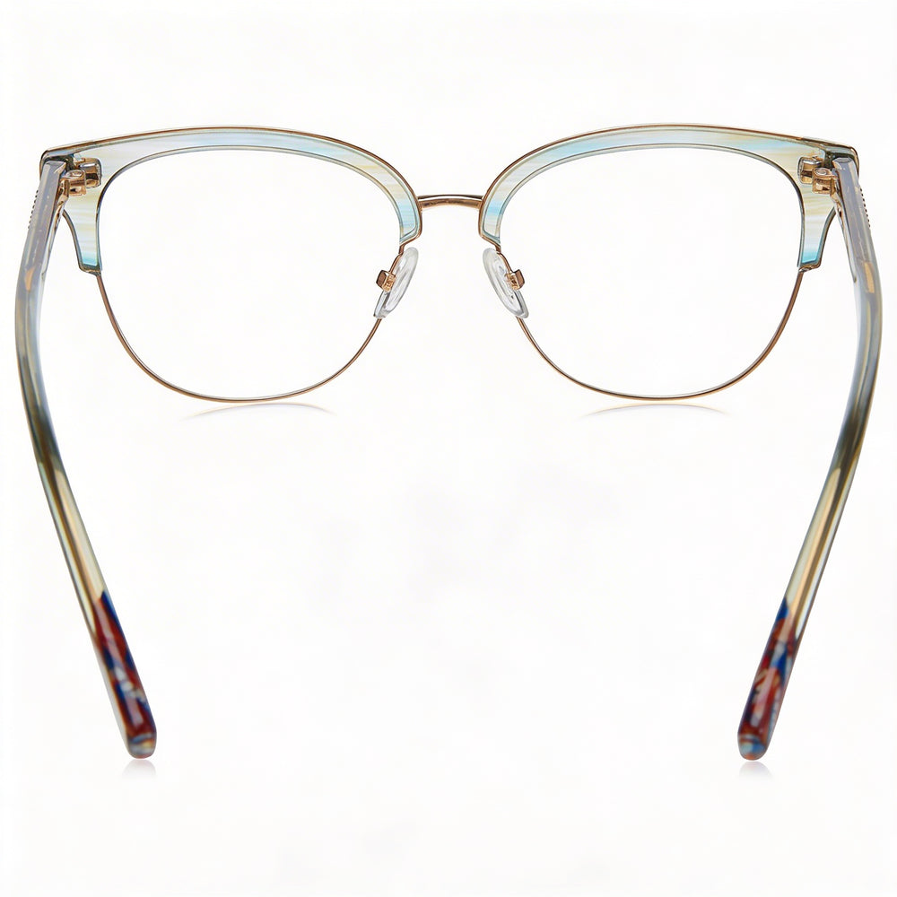 Missoni Cuspidi Collection Mis 0012 Policarbonato Turquesa Cuerno Metálico 51mm para Hombre