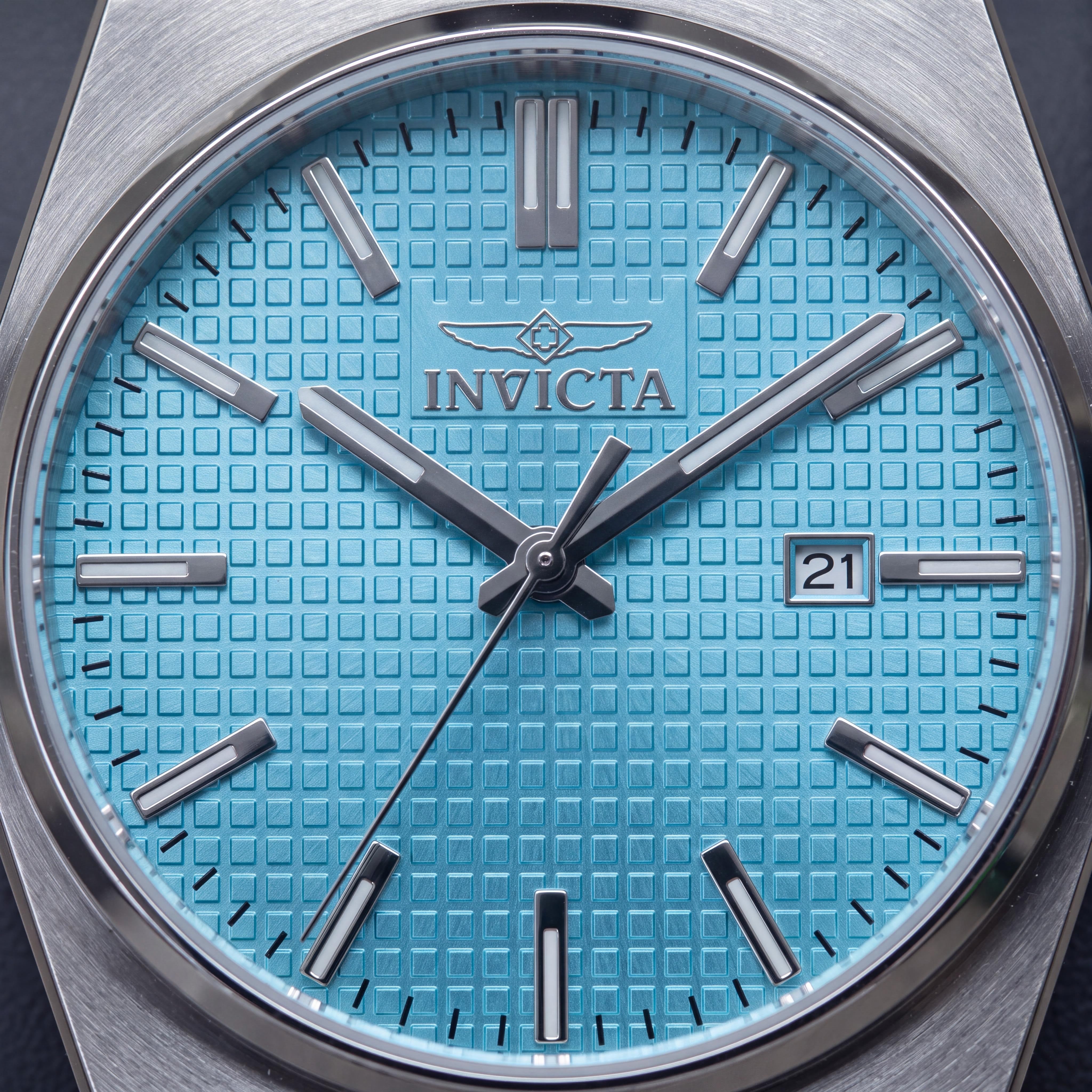 Invicta Speedway 48394 Unisex 40mm Silver Stainless Steel Case Blue Dial Quartz 5 Bar Water Resistant Watch, Photo 2