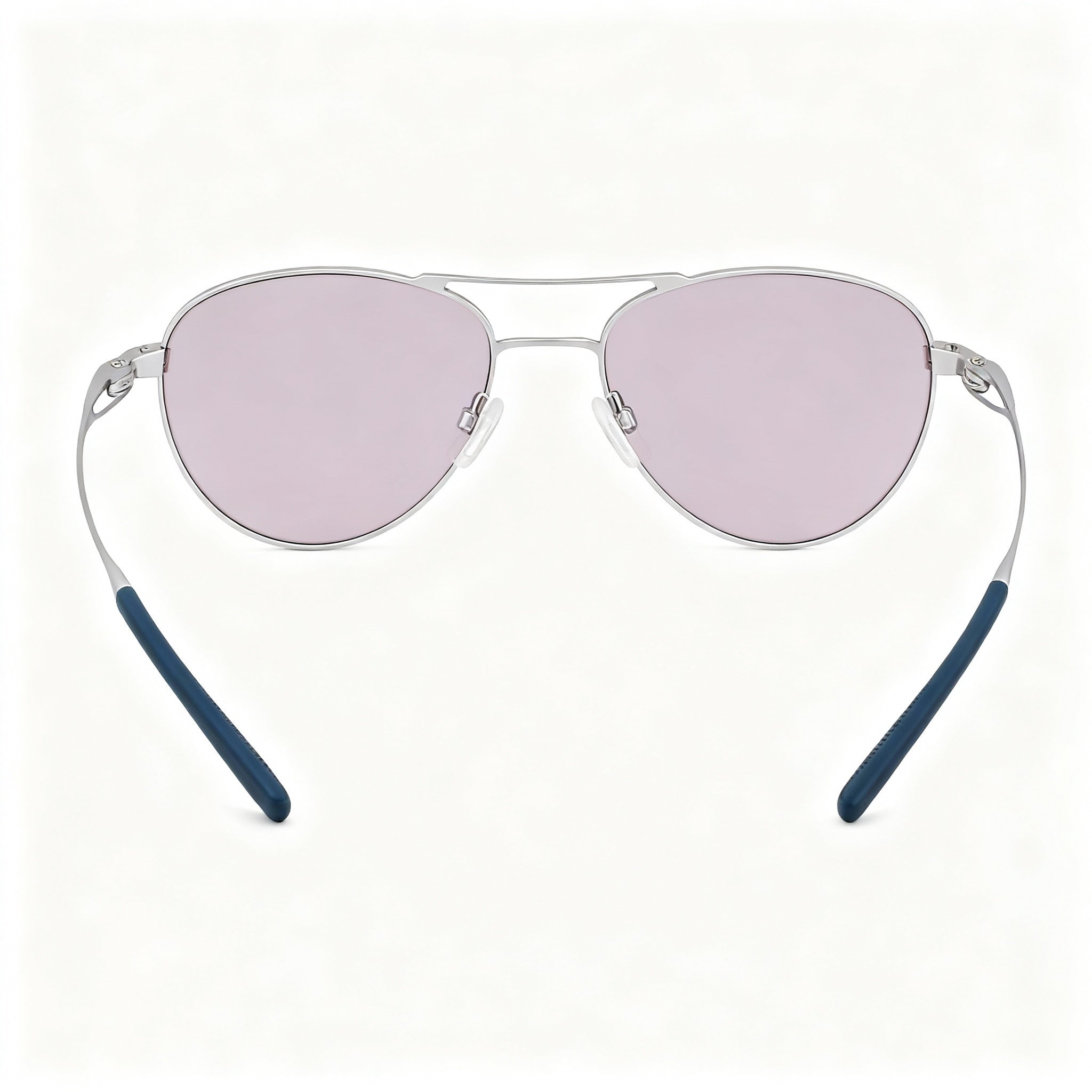 Nike Ace Driver I E Ev24042 Men's Aviator Titanium Sunglasses Satin Silver / Course Tint 59mm, Photo 3