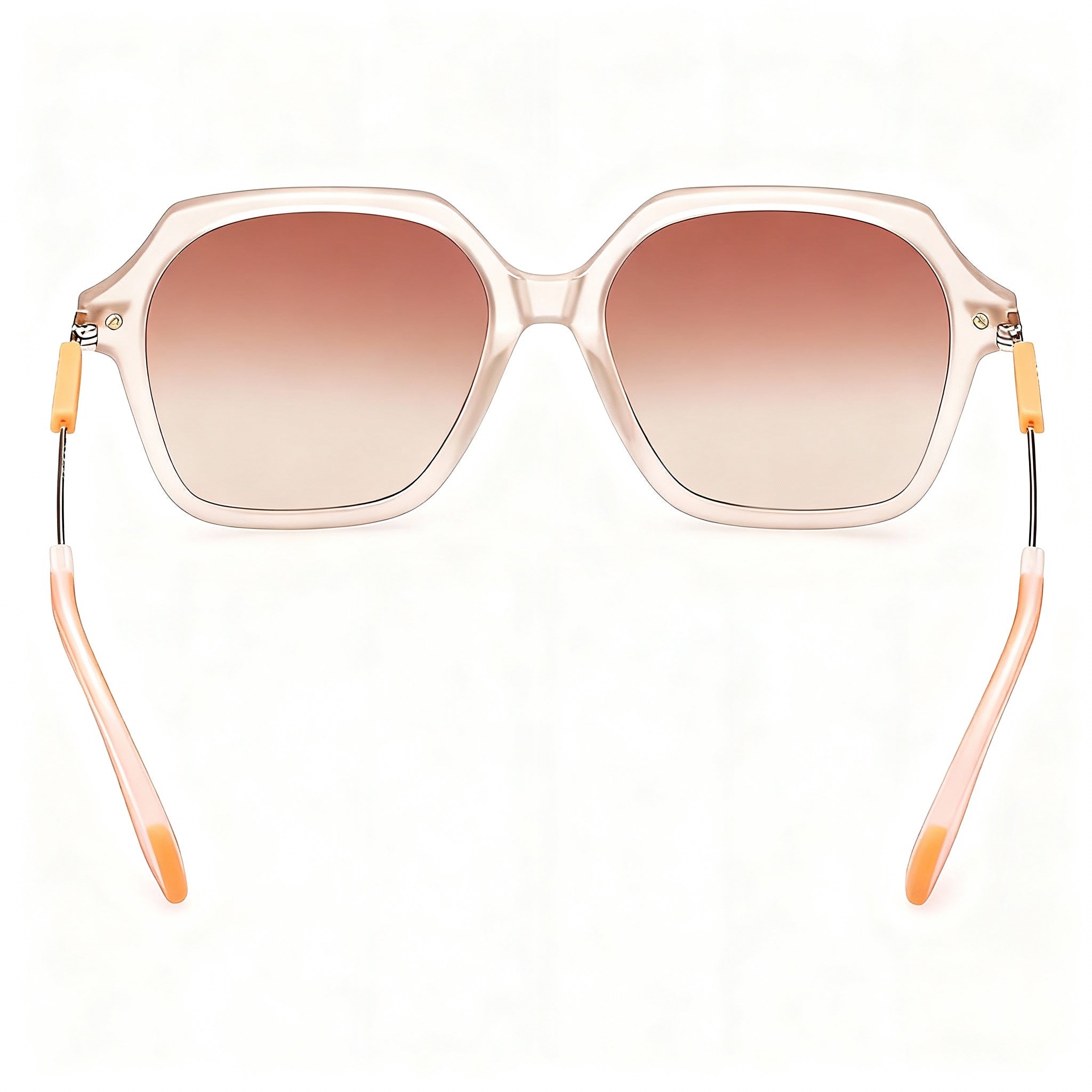 adidas Originals Or0082 Women's Plastic Sunglasses, Matte Light Pink Rose Gold Frame, Roviex Mirror UV Lenses, 55mm, Photo 4