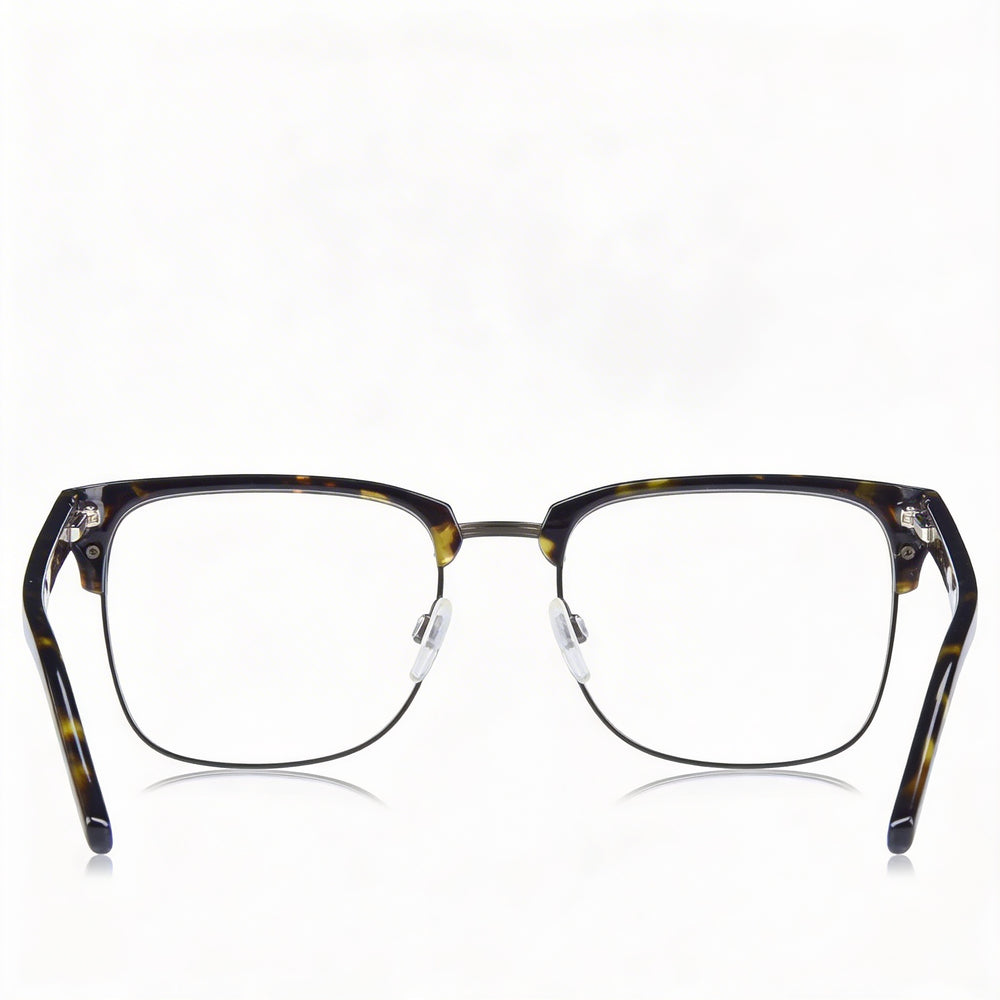 Tommy Hilfiger Men's Casual Eyeglasses, Havana Alloy Steel Frame, Non-polarised Lenses, Size 54-20-145