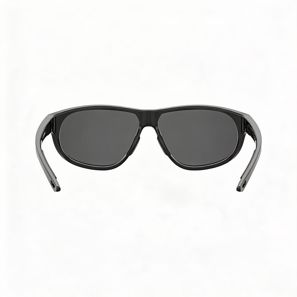 Gafas de sol Under Armour UA Intensity para mujer, montura negra, lentes negras, envolventes, de propionato, no polarizadas, UV, 59 mm