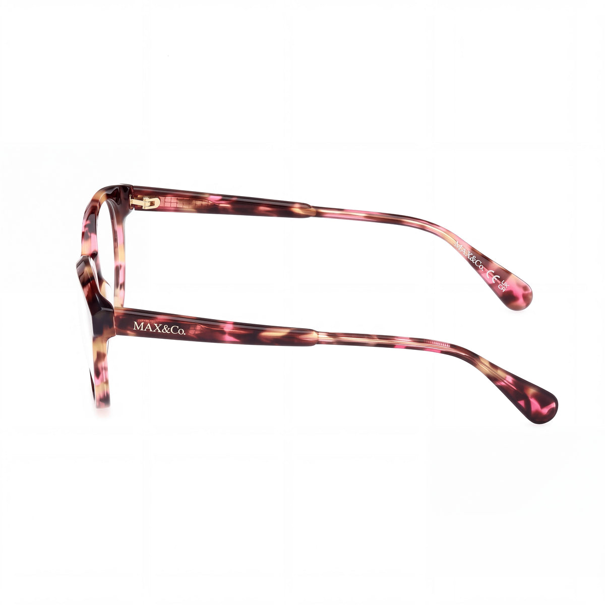 Max & Co. Casual Women's Coloured Havana Acetate Eyeglasses 48-17-135, Photo 3