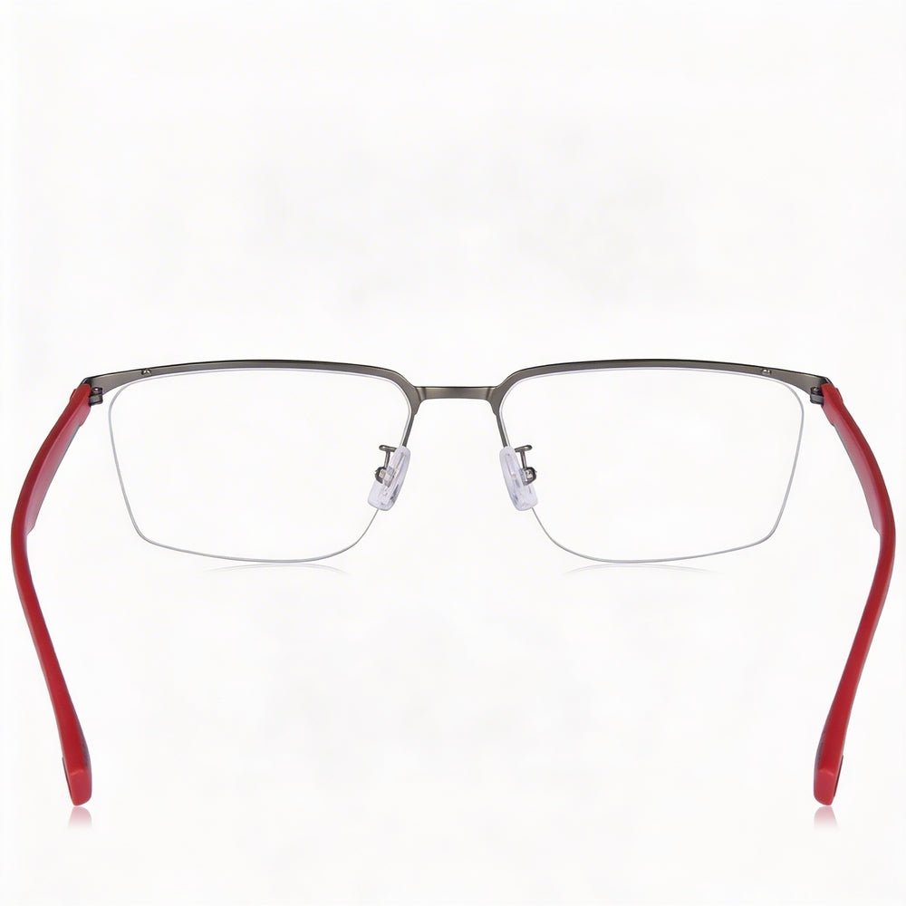 Hugo Boss 1543/f Gafas de hombre de estilo moderno con montura de aleación de acero y acabado Dark Ruth de 57mm