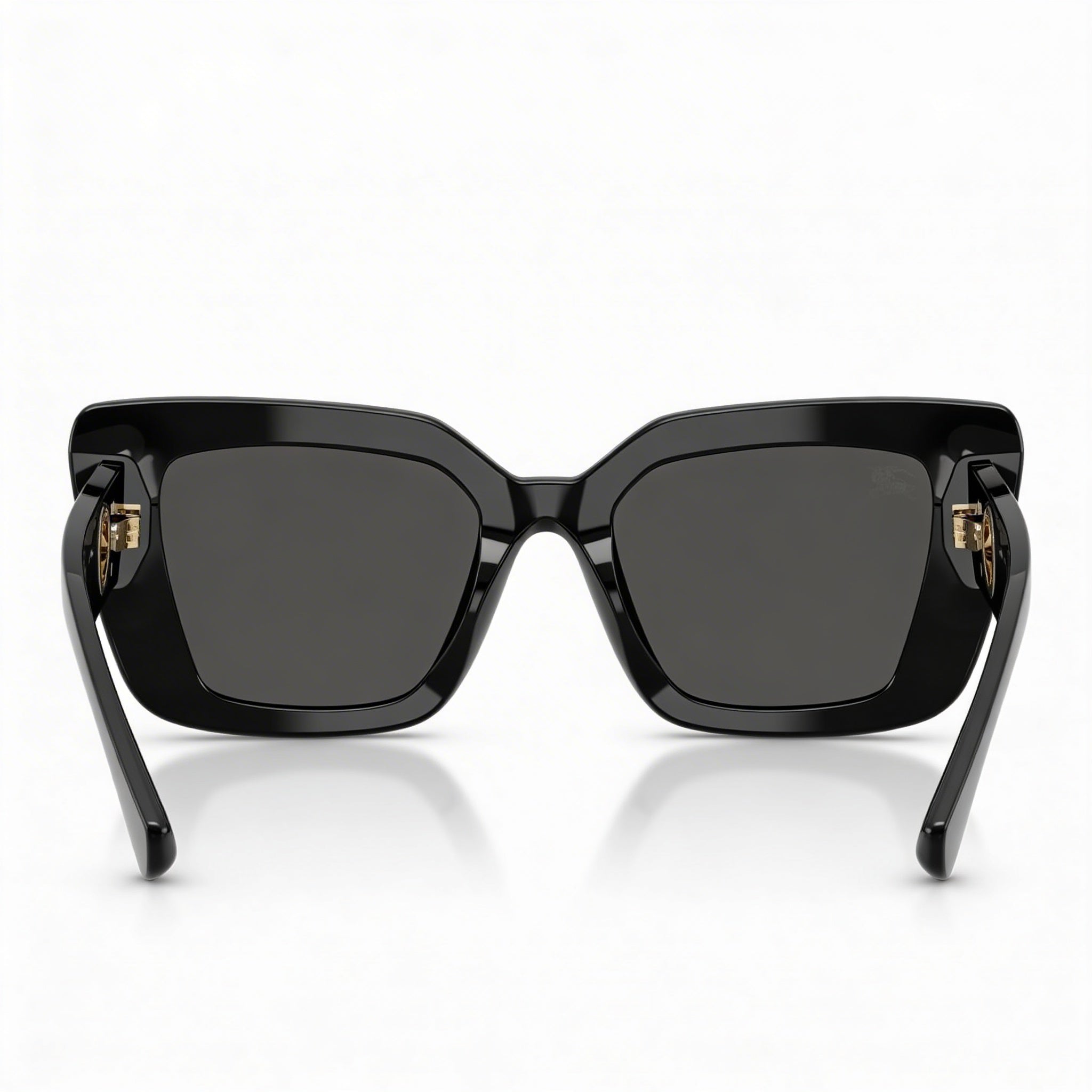 BURBERRY Classic Unisex Acetate Black Dark Grey Eyeglasses 51mm, Photo 4