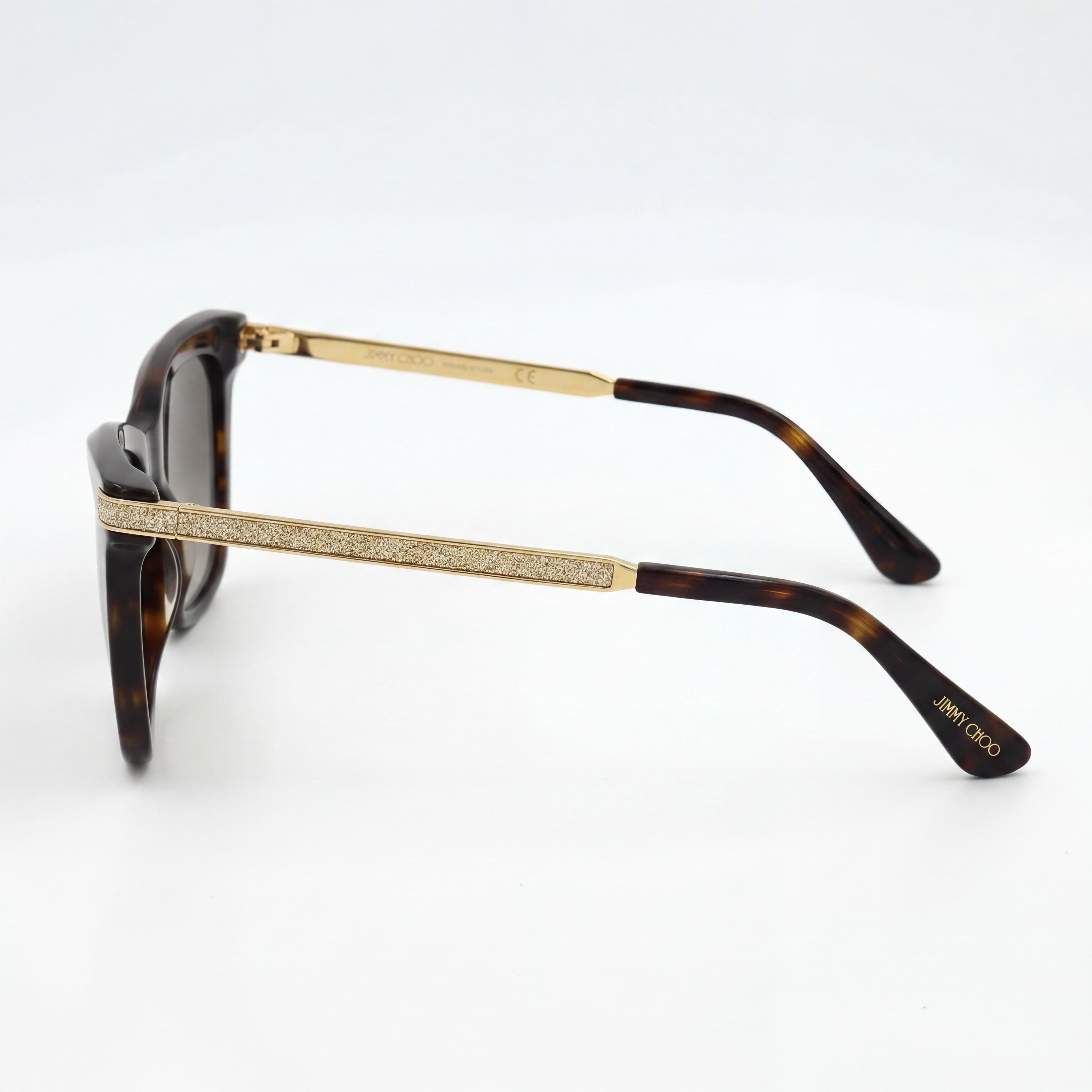 Gafas de sol cuadradas con degradado marrón para mujer de Jimmy Choo (OLYES‑0086‑HA), Photo 3