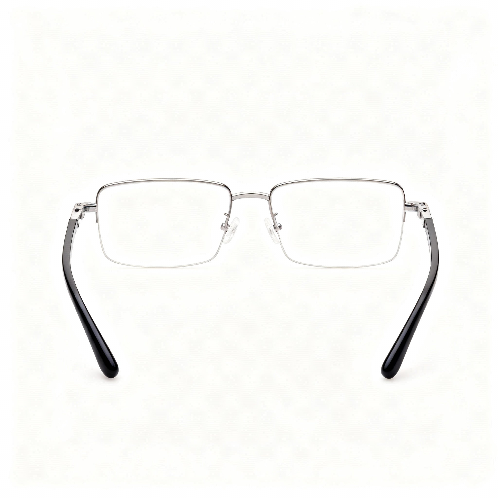 GUESS GU50044 Women's Nickel Tin Light Shiny Metal Eyeglasses 55-17-145, Photo 4