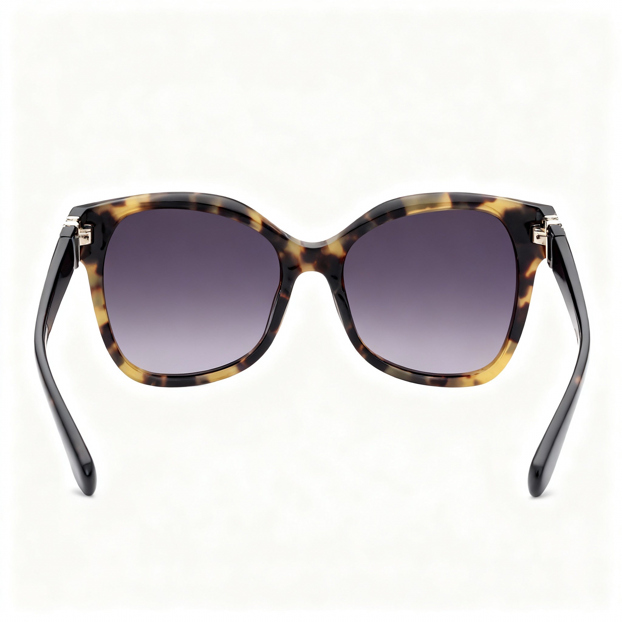 Gafas de sol casuales MaxMara MM0014 EMME3 de acetato para mujer, montura color habana, lentes ahumados degradados, 56-18-140, Photo 3