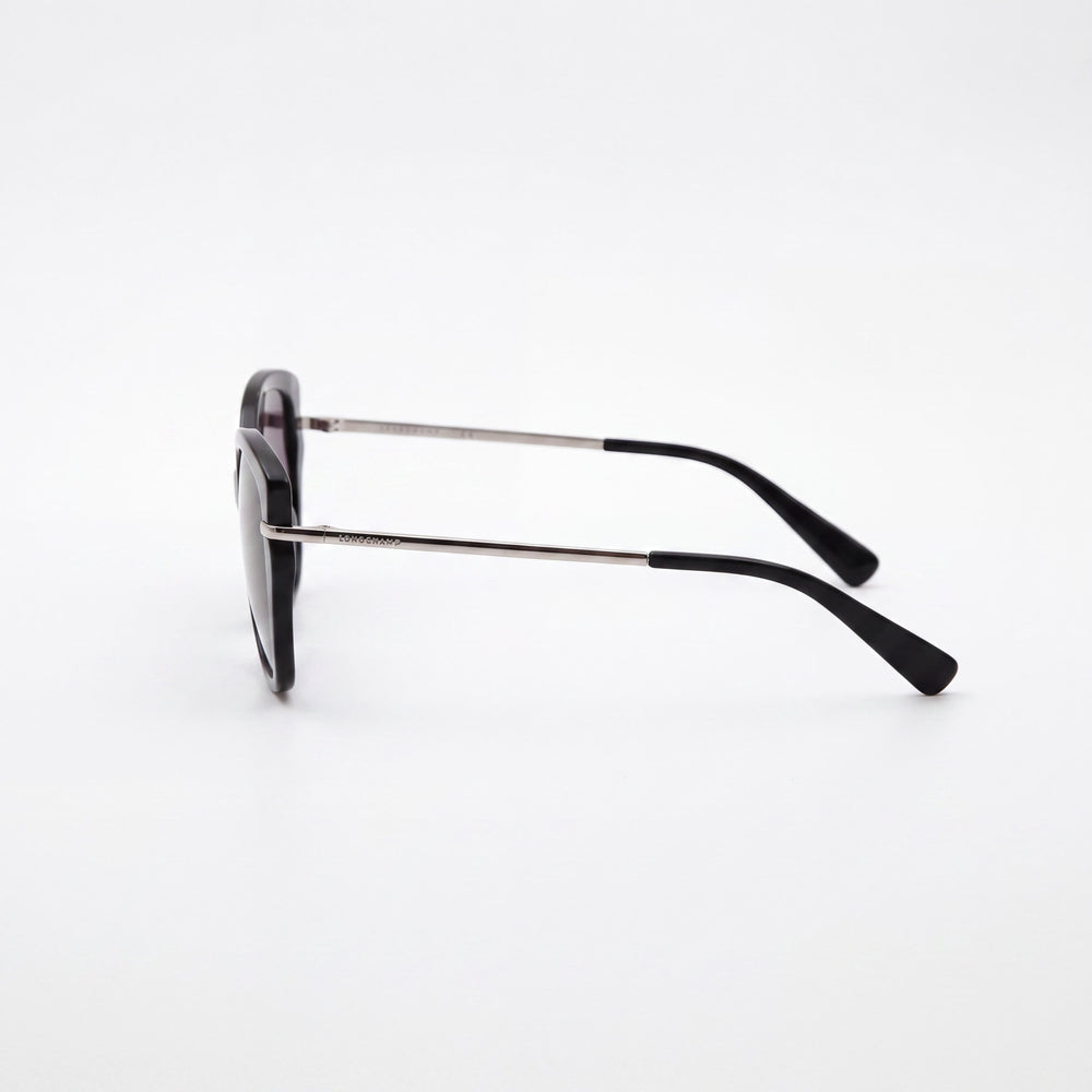 Longchamp LO627S Gafas de sol para mujer de acetato, montura multicolor, con protección UV degradado gris, sin polarizar, 57 mm