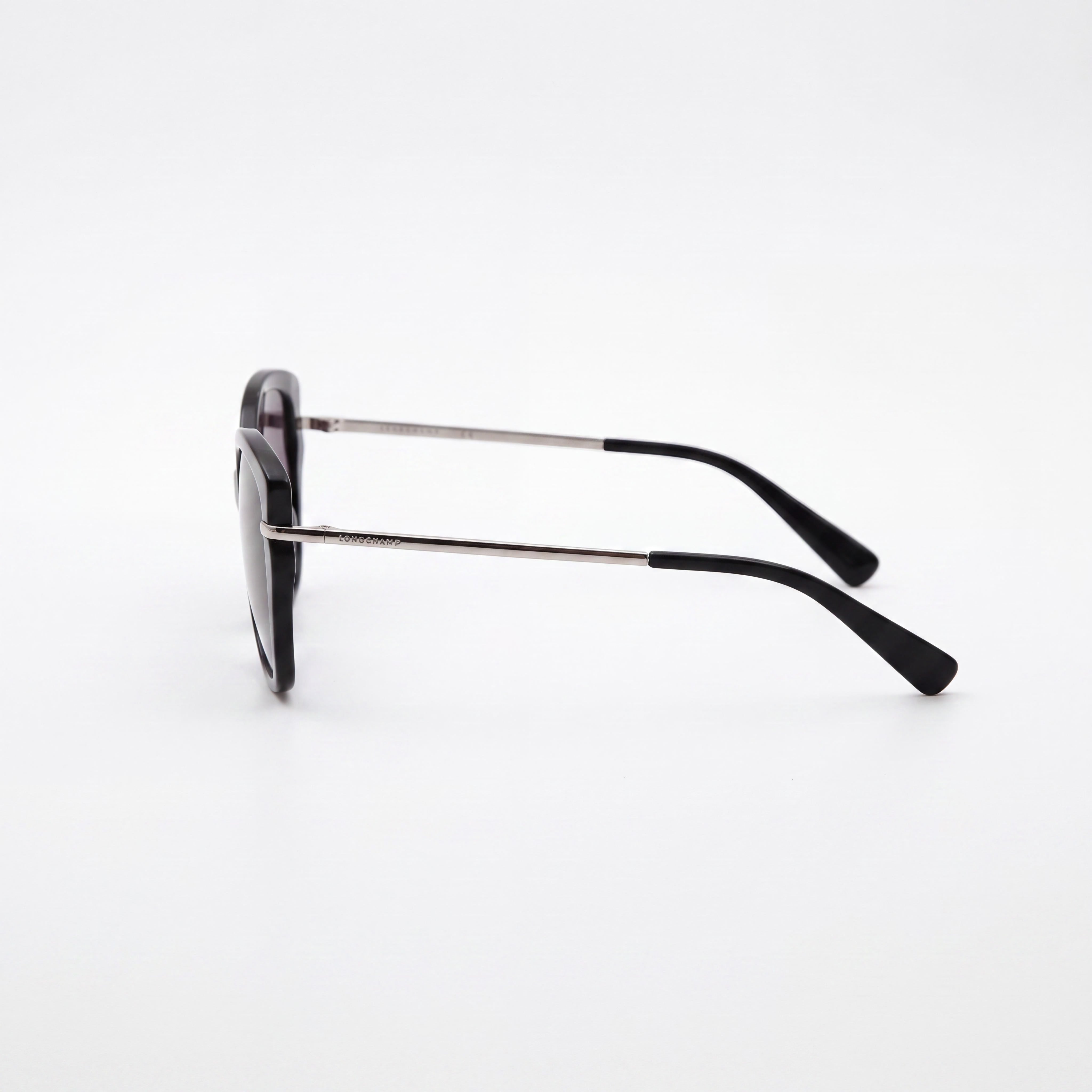 Longchamp LO627S Women's Acetate Multi-coloured Frame Gradient Grey Non-Polarized UV Protection Sunglasses 57mm, Photo 3