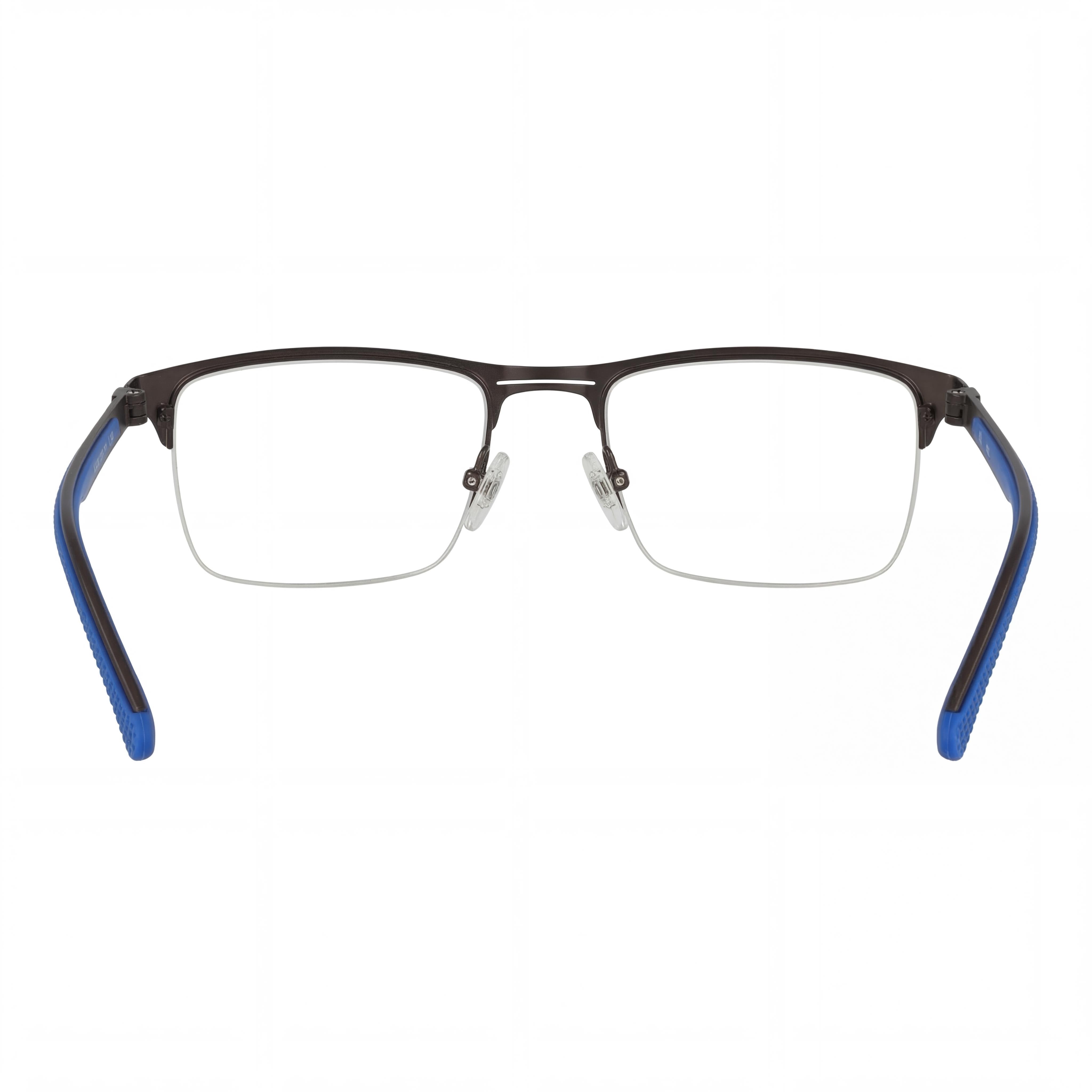 Gafas Fila VFI030 Unisex de Metal de Media Montura Color Gunmetal Mate 53mm, Photo 3