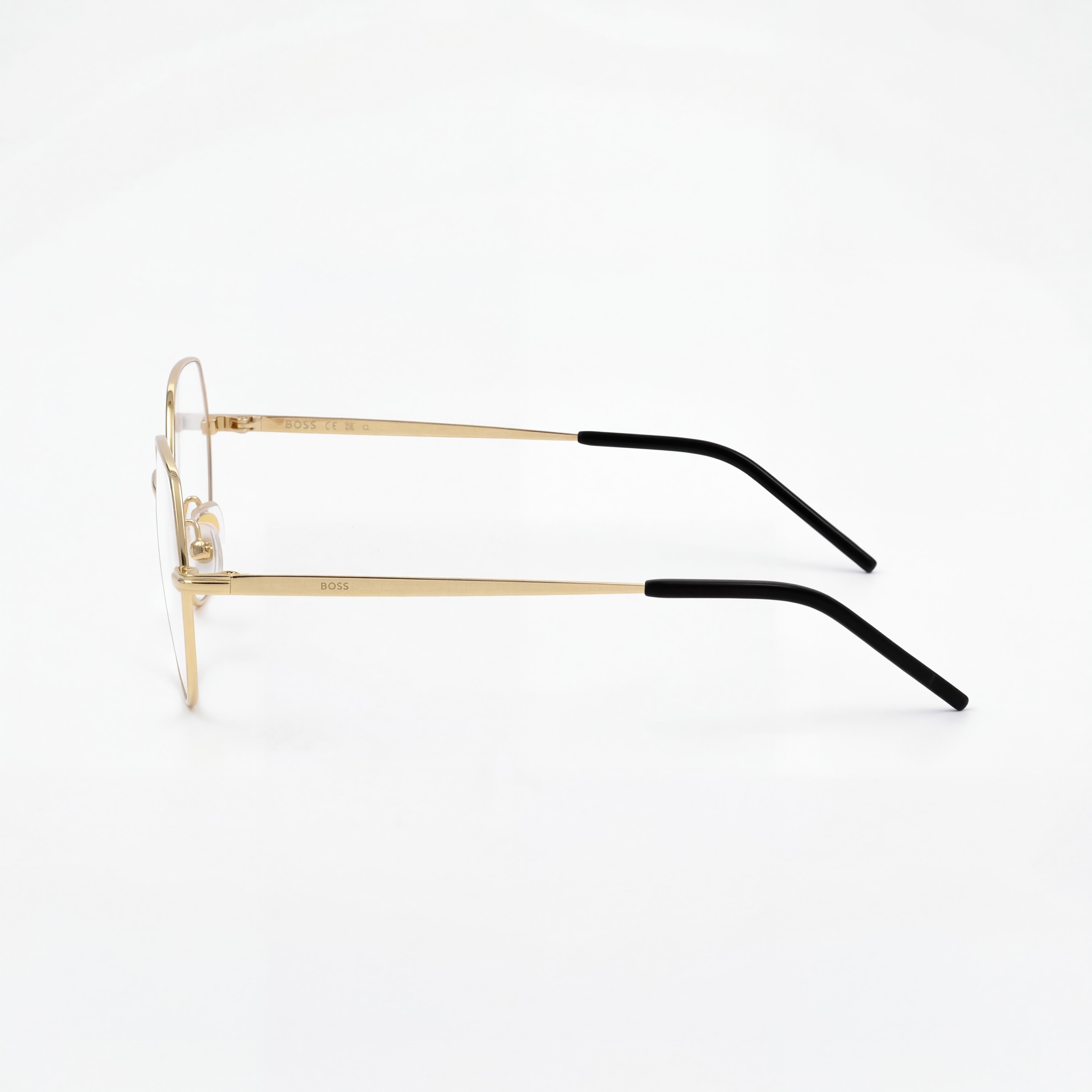 BOSS Audio Systems BOSS 1591 Women's Eyewear Frame, Black Gold with Plastic Lenses, Size 51/20/140, Photo 3