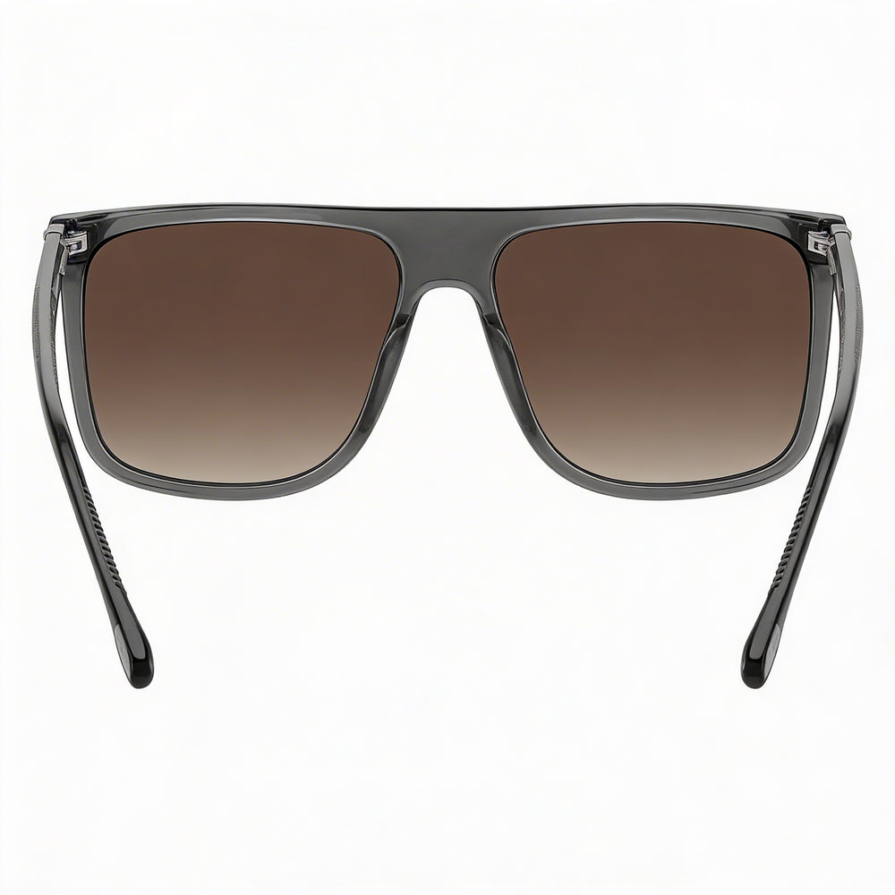 Carrera 278/S Unisex Grey Brown Shaded Injection Proprionate Brown Gradient Sunglasses 58mm UV Protection