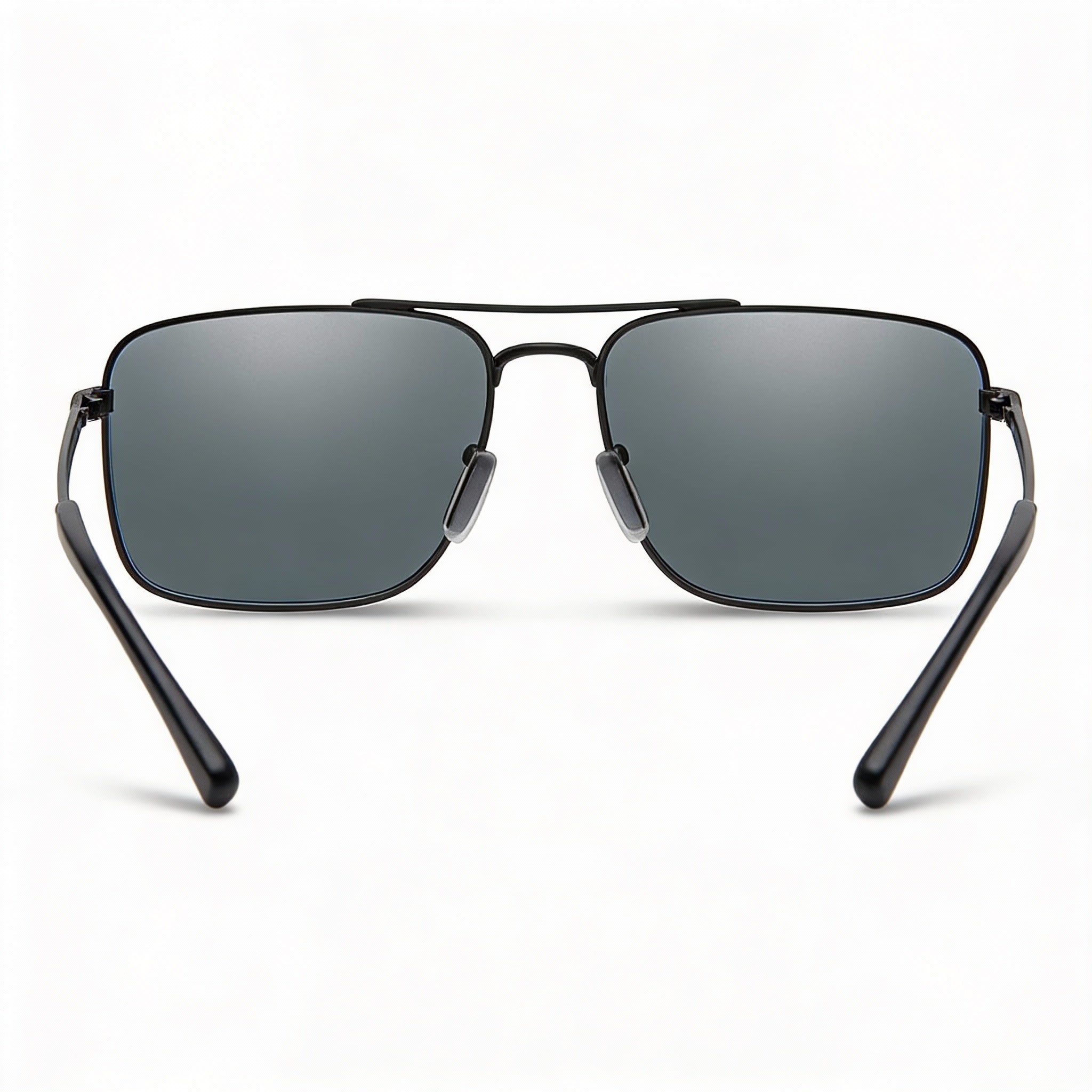 Gafas de sol unisex SMITH Outcome de acetato, color negro mate, lentes de policarbonato gris polarizado con protección UV, 45 mm, Photo 3