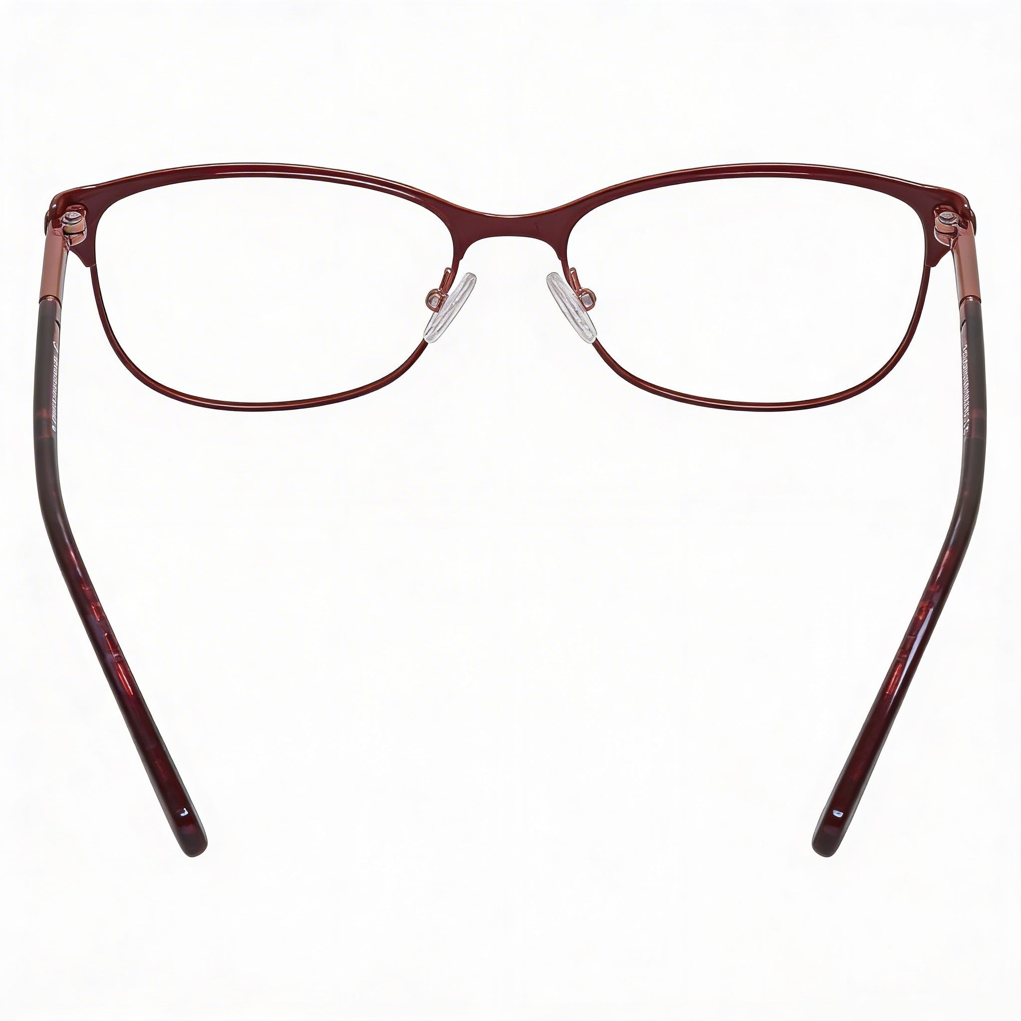 BANANA REPUBLIC Gafas metálicas Serafina para hombre en color burdeos con lentes de 51 mm, puente de 16 mm y patillas de 130 mm, Photo 3