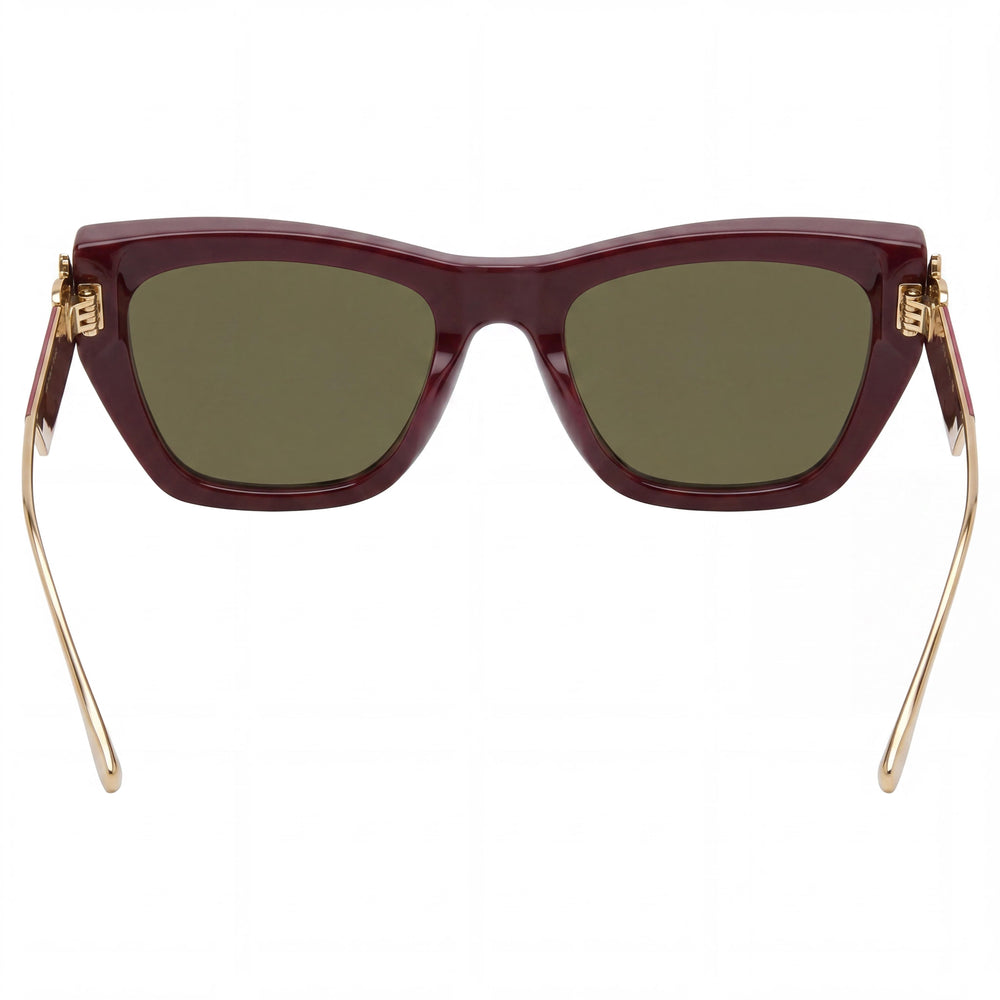 Etro Casual Unisex Black Acetate Frame Black Polycarbonate Non-Polarized Lenses Sunglasses 54-20-140