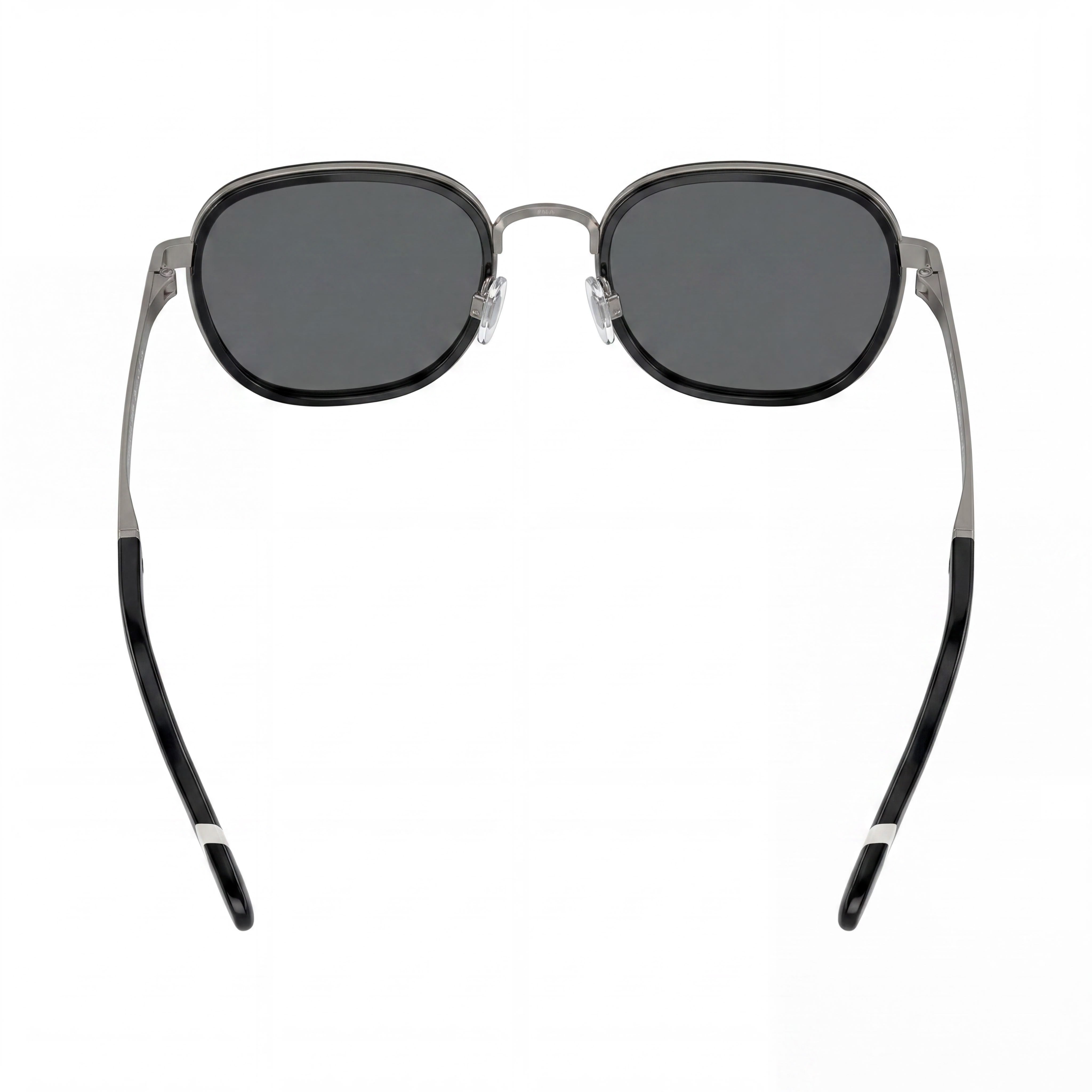 POLO RALPH LAUREN Ph3151 Women's Metal Frame Sunglasses, Black Gunmetal Dark Grey, Dark Grey Lenses with UV Protection, 54mm, Photo 3