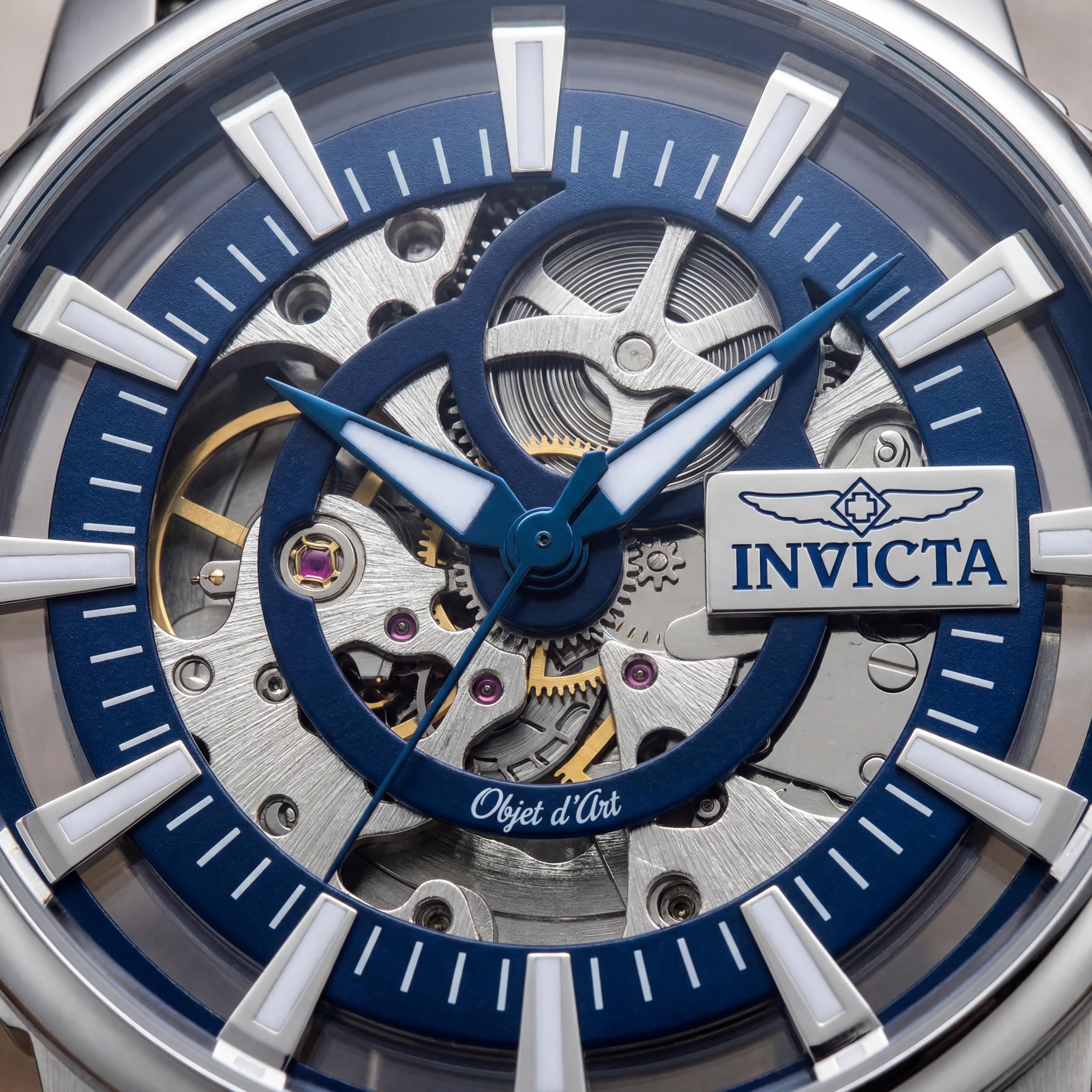 Invicta 22640 Men's Silver/Blue Automatic Watch, 42mm, Photo 2