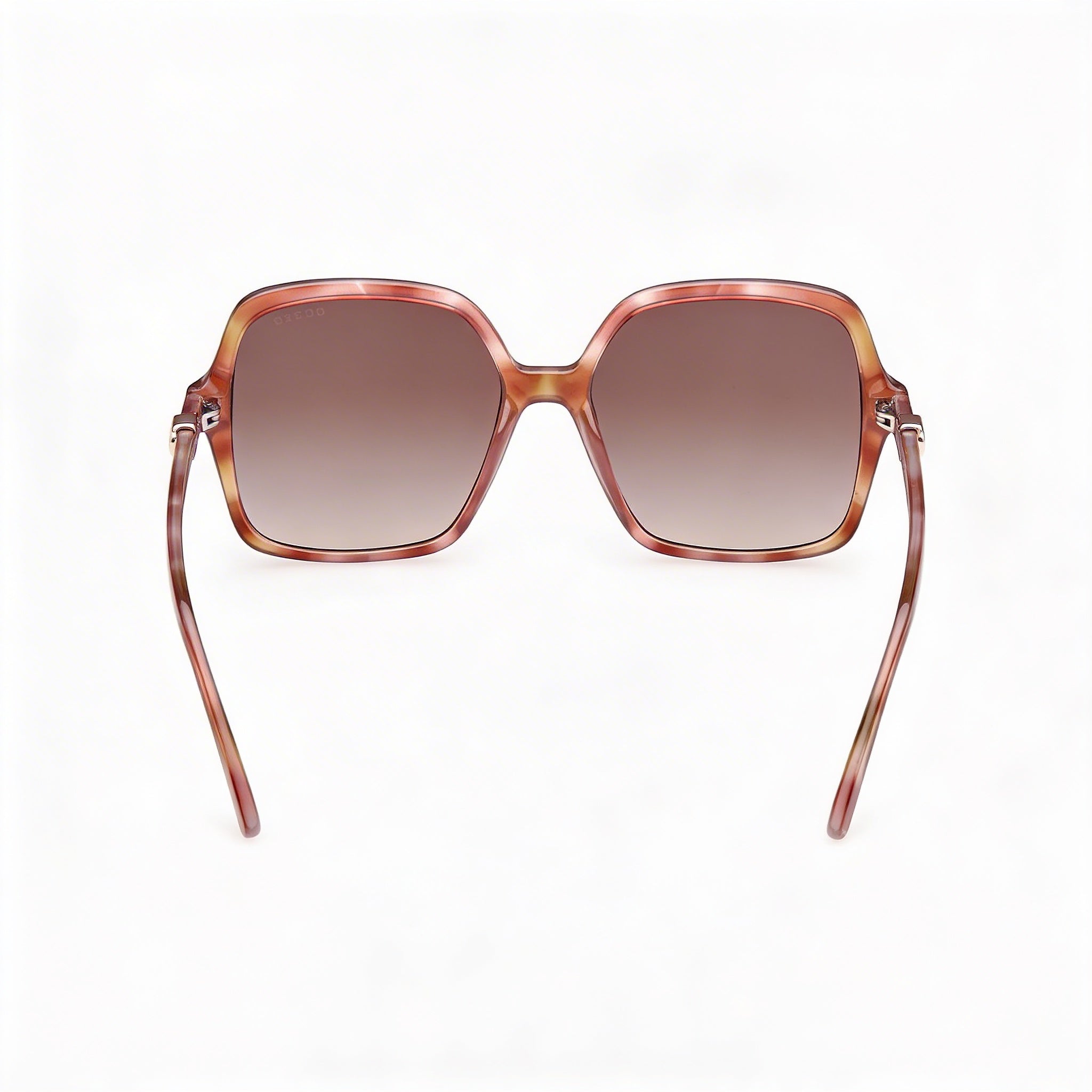 Guess Modern Women's Plastic Light Brown Avana Frame Gradient Brown Lens UV Protection Sunglasses 57-17-140, Photo 4