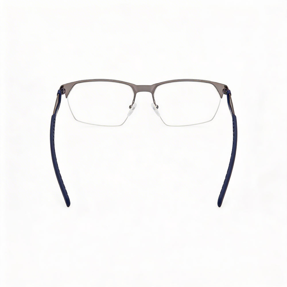 adidas Modern Men's Eyeglasses with Matte Black Frame, featuring a 56mm Lens Width, 17mm Bridge Width, and 140mm Temple Length