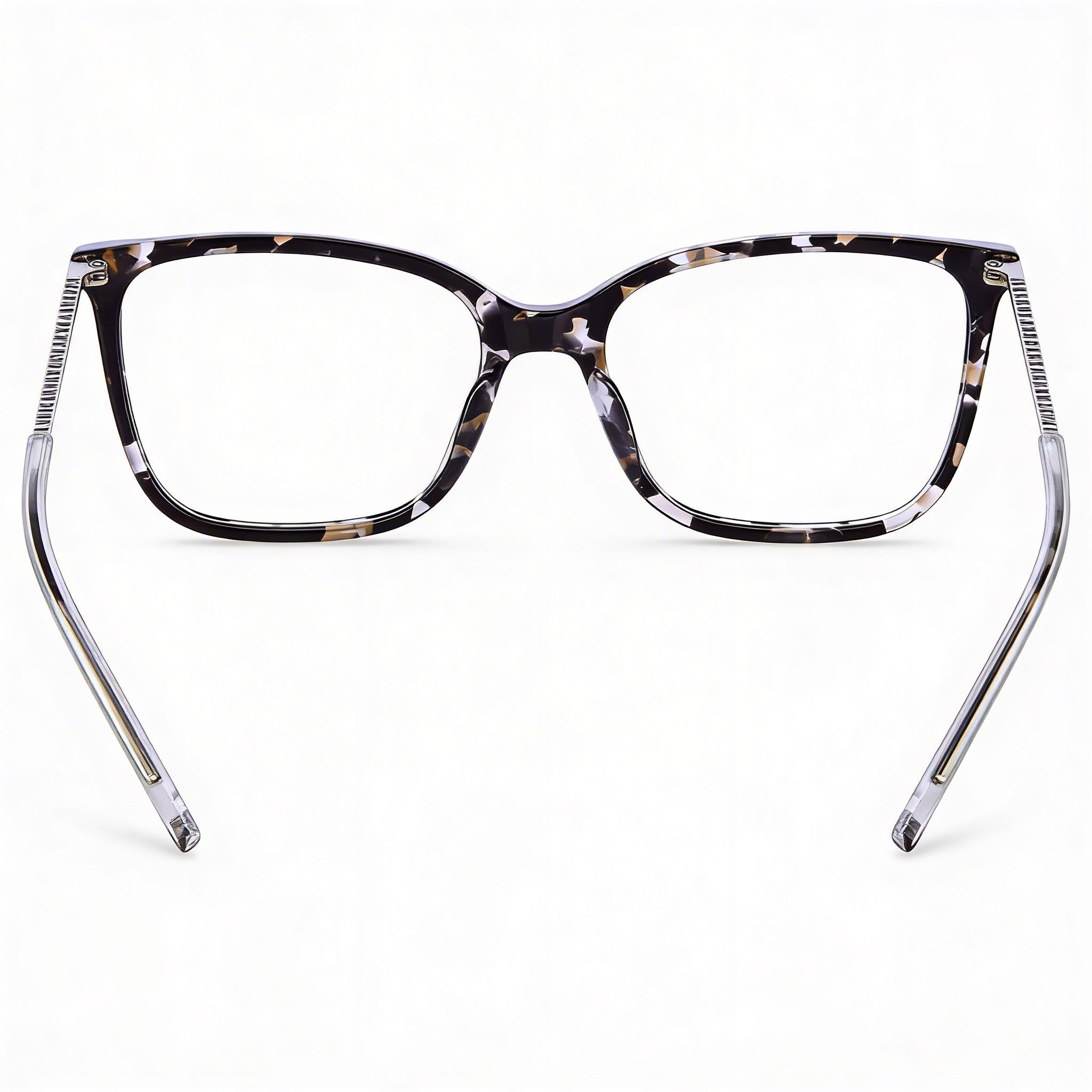 DKNY Dk7008 Unisex Eyeglasses featuring a Black Tortoise Alloy Steel Frame and Polycarbonate Non-Polarized Lenses 52mm, Photo 3