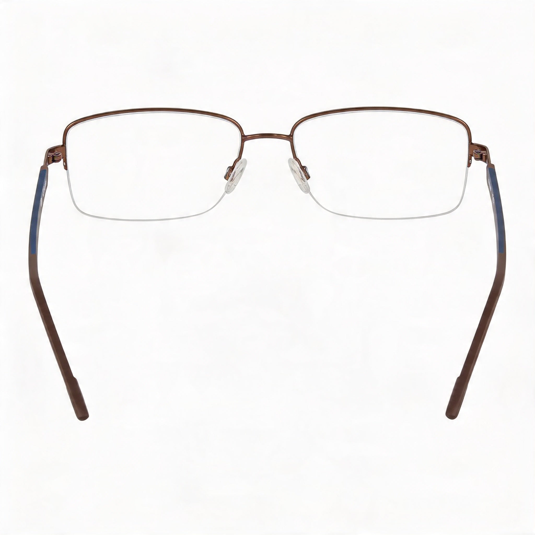 Flexon H6084 Unisex Matte Coffee Acetate Frame Eyeglasses 57mm, Photo 3