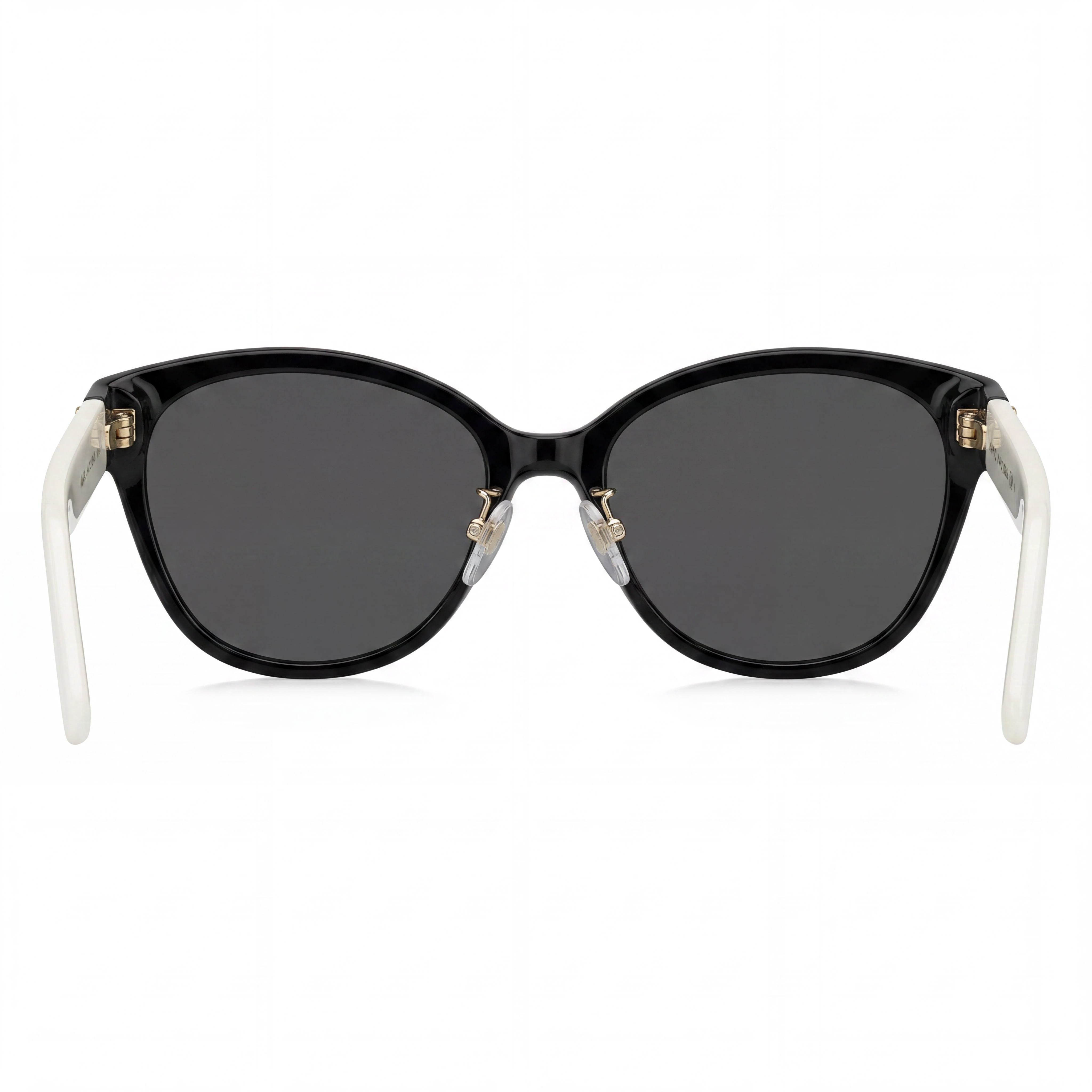 Gafas de Sol Clásicas para Mujer Marc Jacobs, Montura de Propionato Blanca y Negra, Protección UV, Lentes No Polarizadas de 55 mm, Photo 4