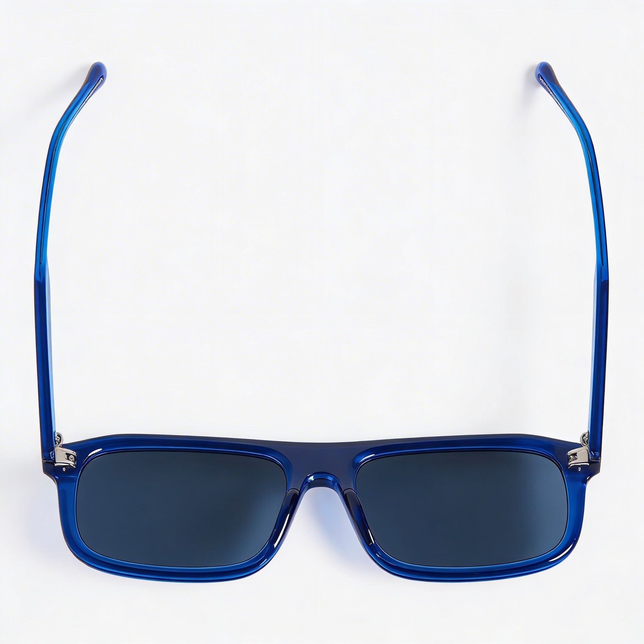 Isabel Marant Thin Fancy Acetate Unisex Blue Plastic Frame UV Protected Sunglasses 56mm, Photo 4