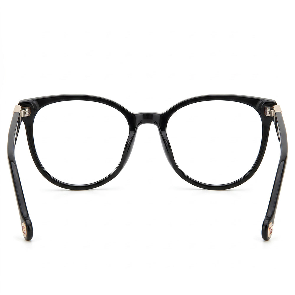 Carolina Herrera HER 0156 Unisex Sunglasses with Multicolored Acetate Frame and Black Lenses 53mm